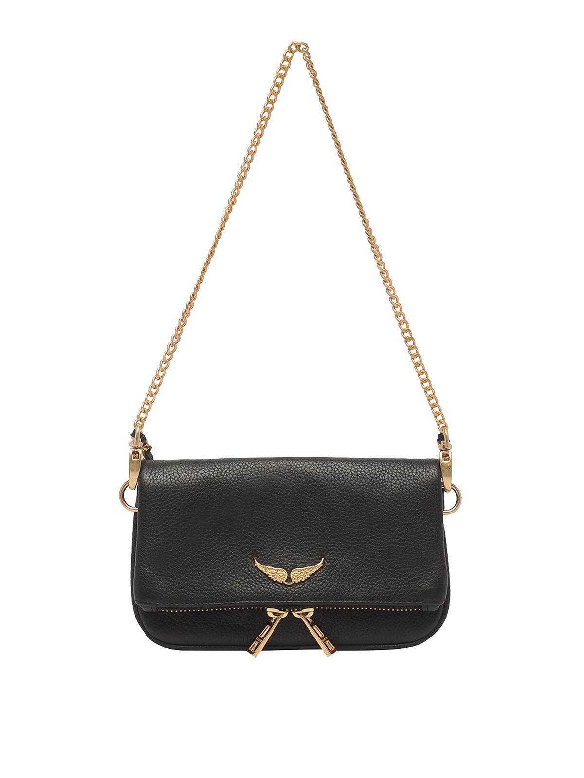 Zadig Voltaire Rock Nano Crossbody Bag in Black Lyst