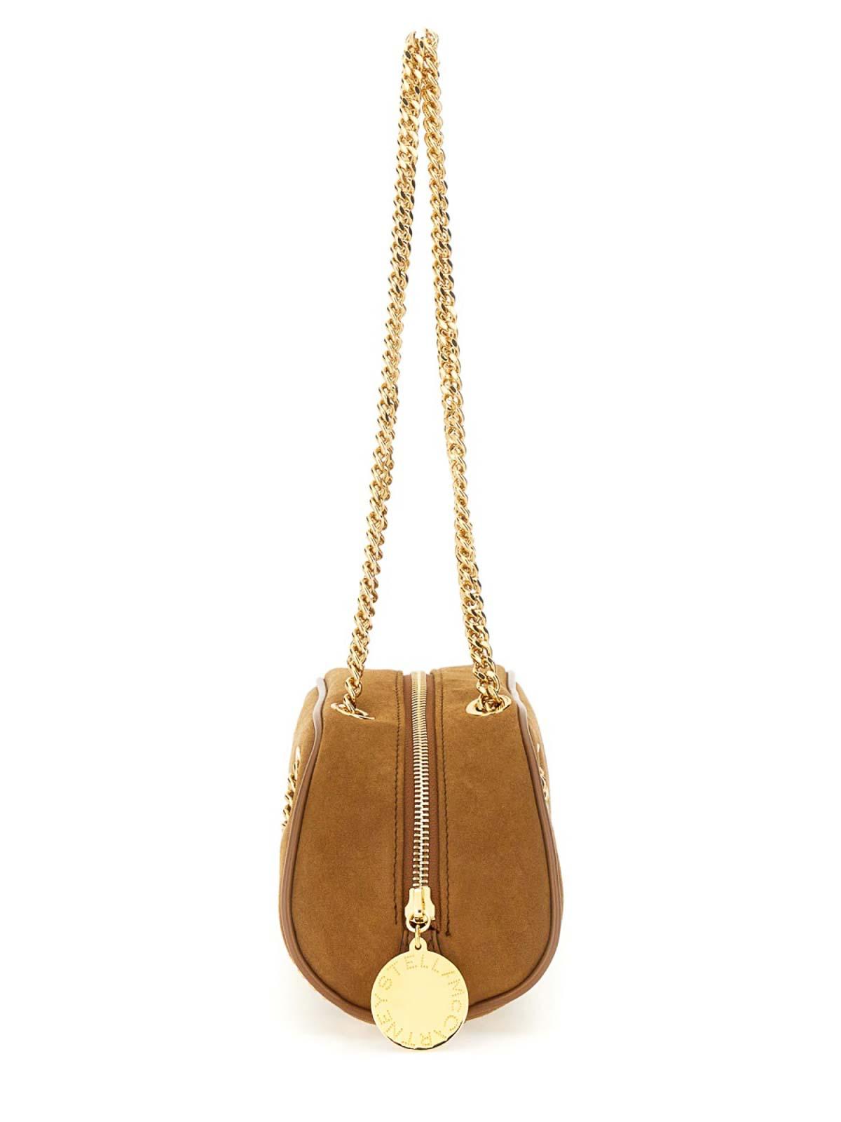 Stella McCartney Bowling Falabella Shoulder Bag in Natural