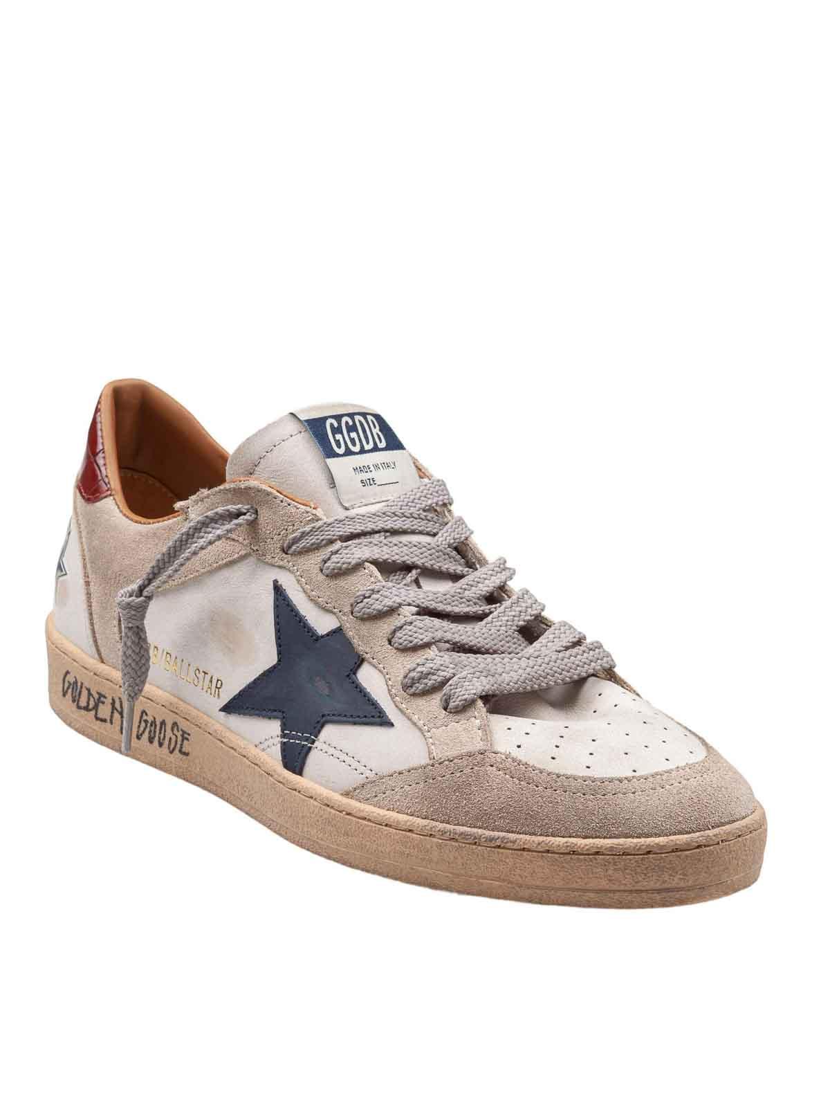 Golden Goose Ball Star Double Quarter in Brown for Men | Lyst