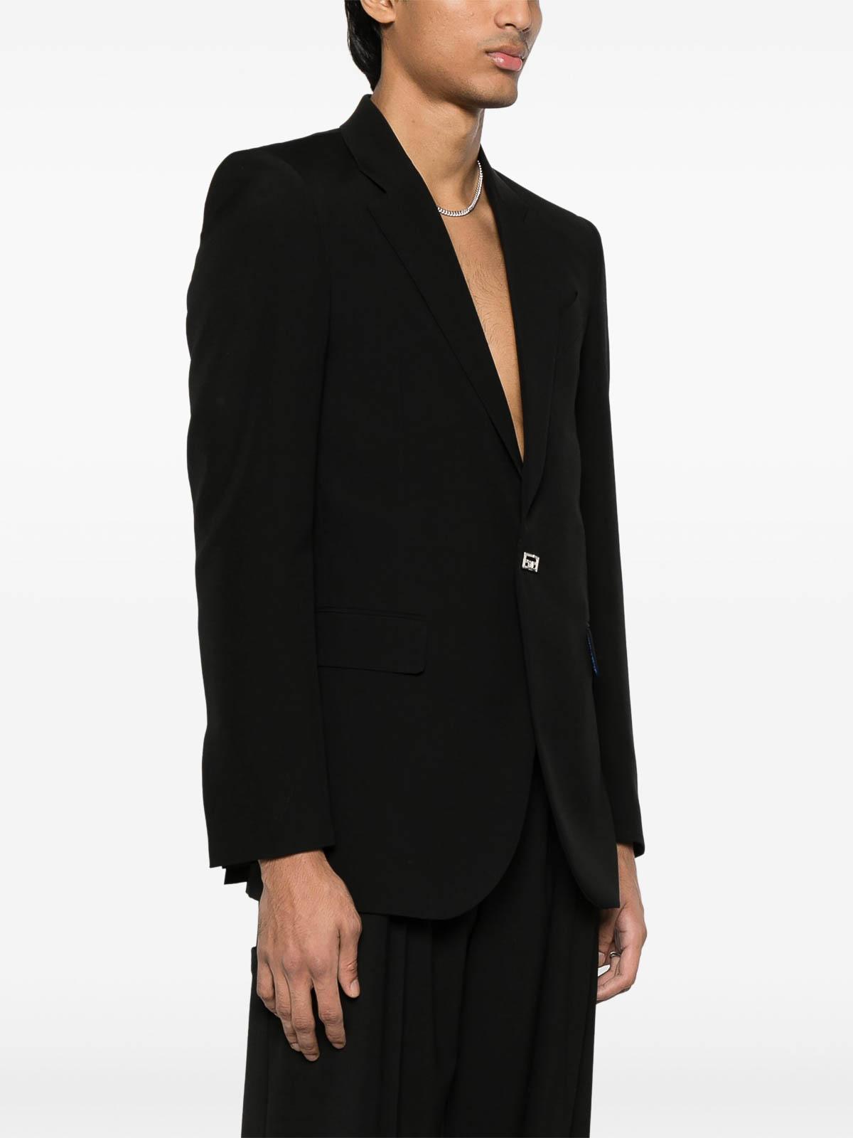 Givenchy Single Breasted Jacket in Black for Men | Lyst