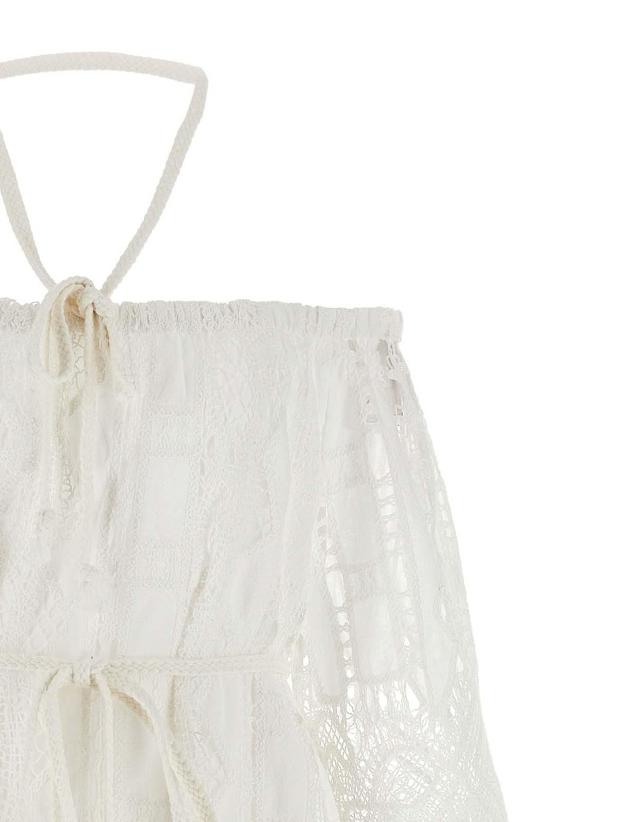 ワンピース PINKO 'Evergreen' dress White Pinko Evergreen Dress in White | Lyst