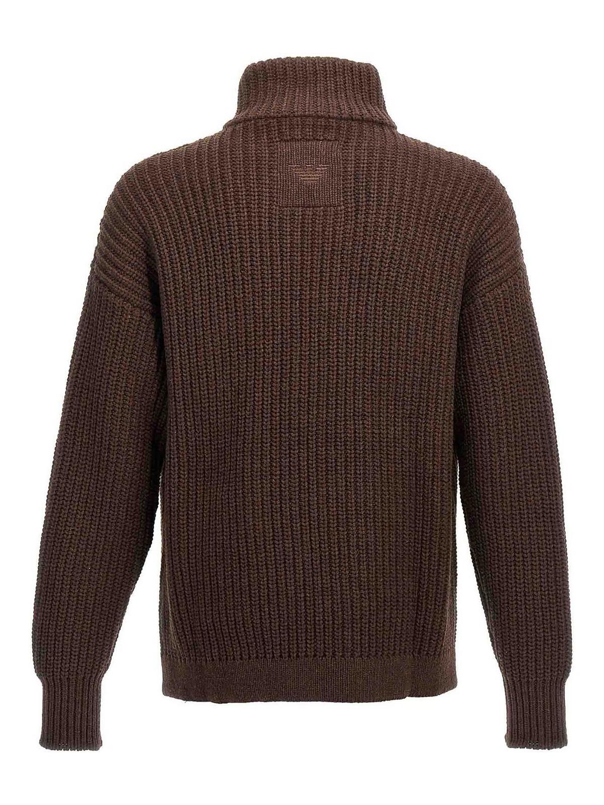 Giorgio Armani Slim Fit Cashmere Sweater Men's Emporio Armani