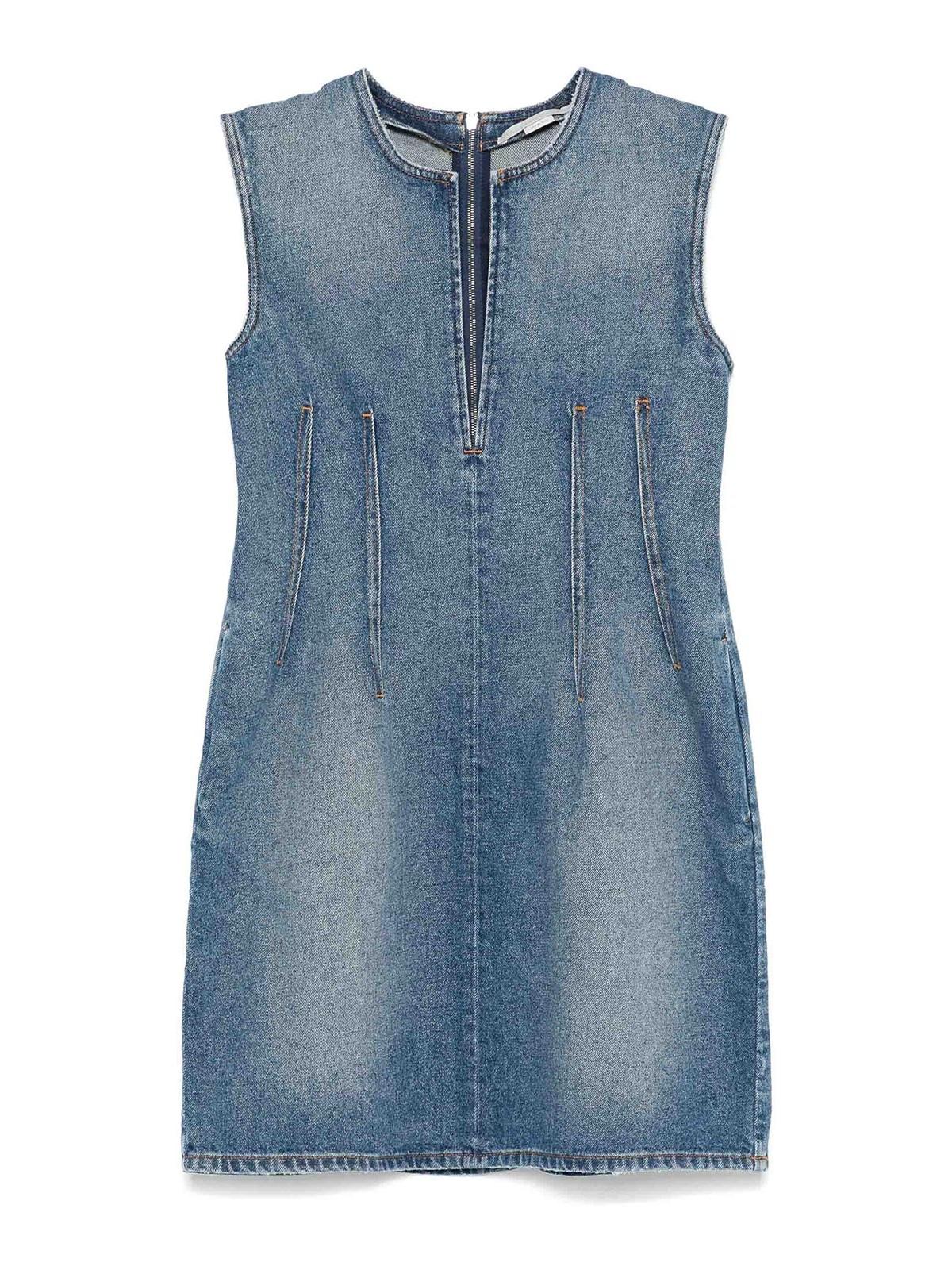 Stella McCartney Denim Dresses for Women | Lyst Stella McCartney Denim Dresses for Women | Lyst