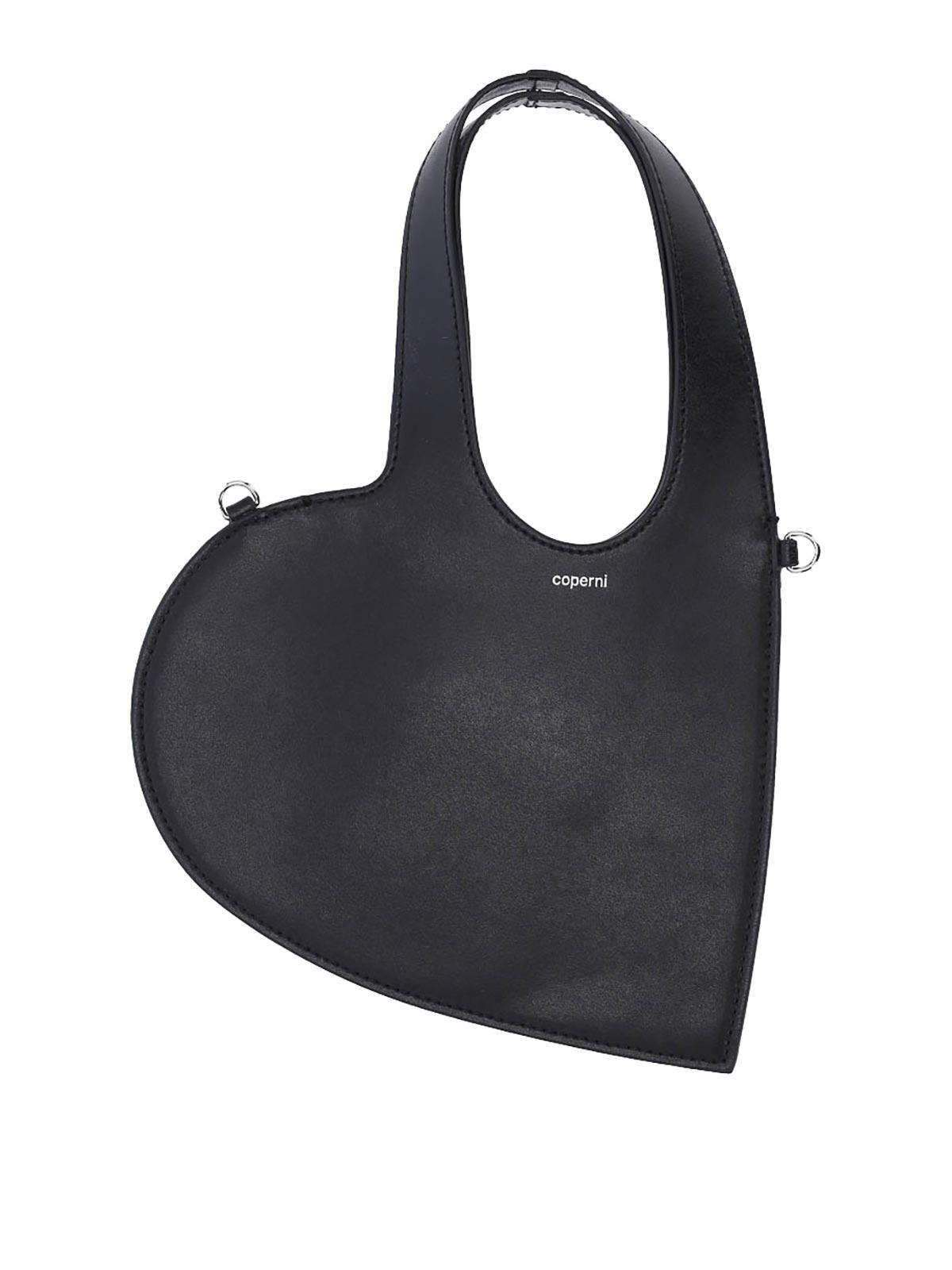 Coperni Baby Heart Bag in Black | Lyst