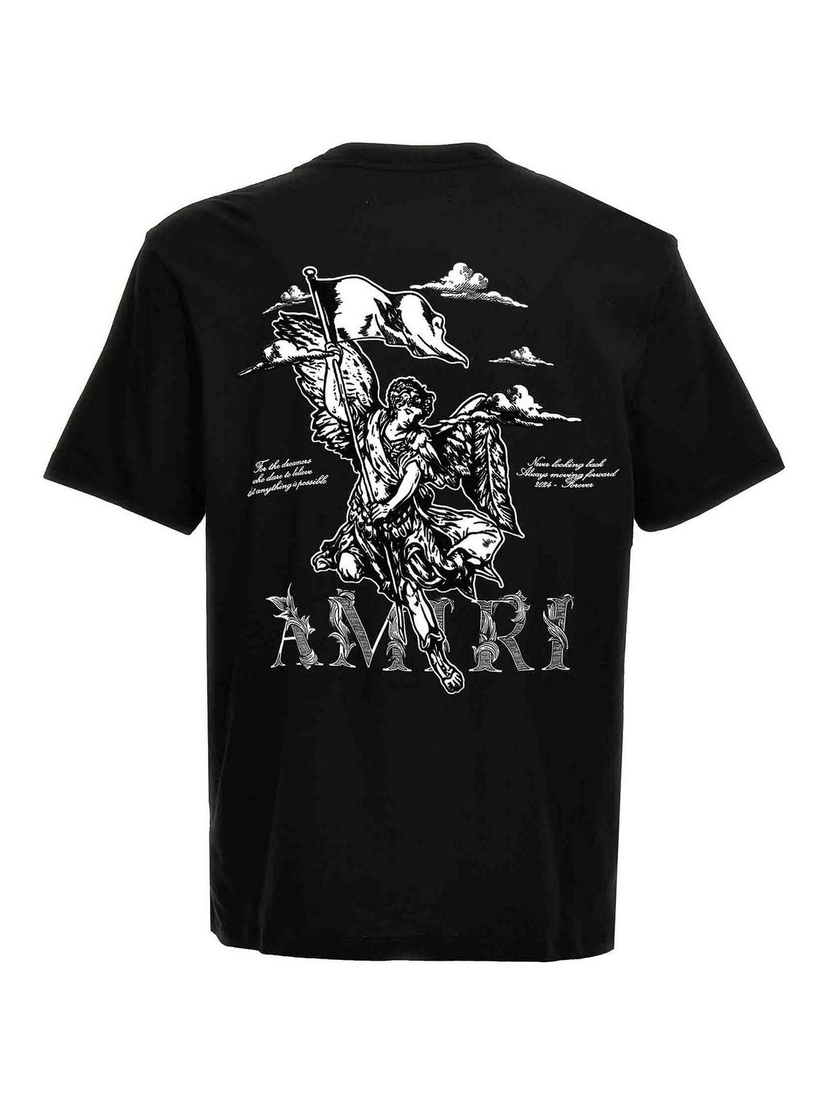 Amiri Angel T-Shirt in Black for Men | Lyst