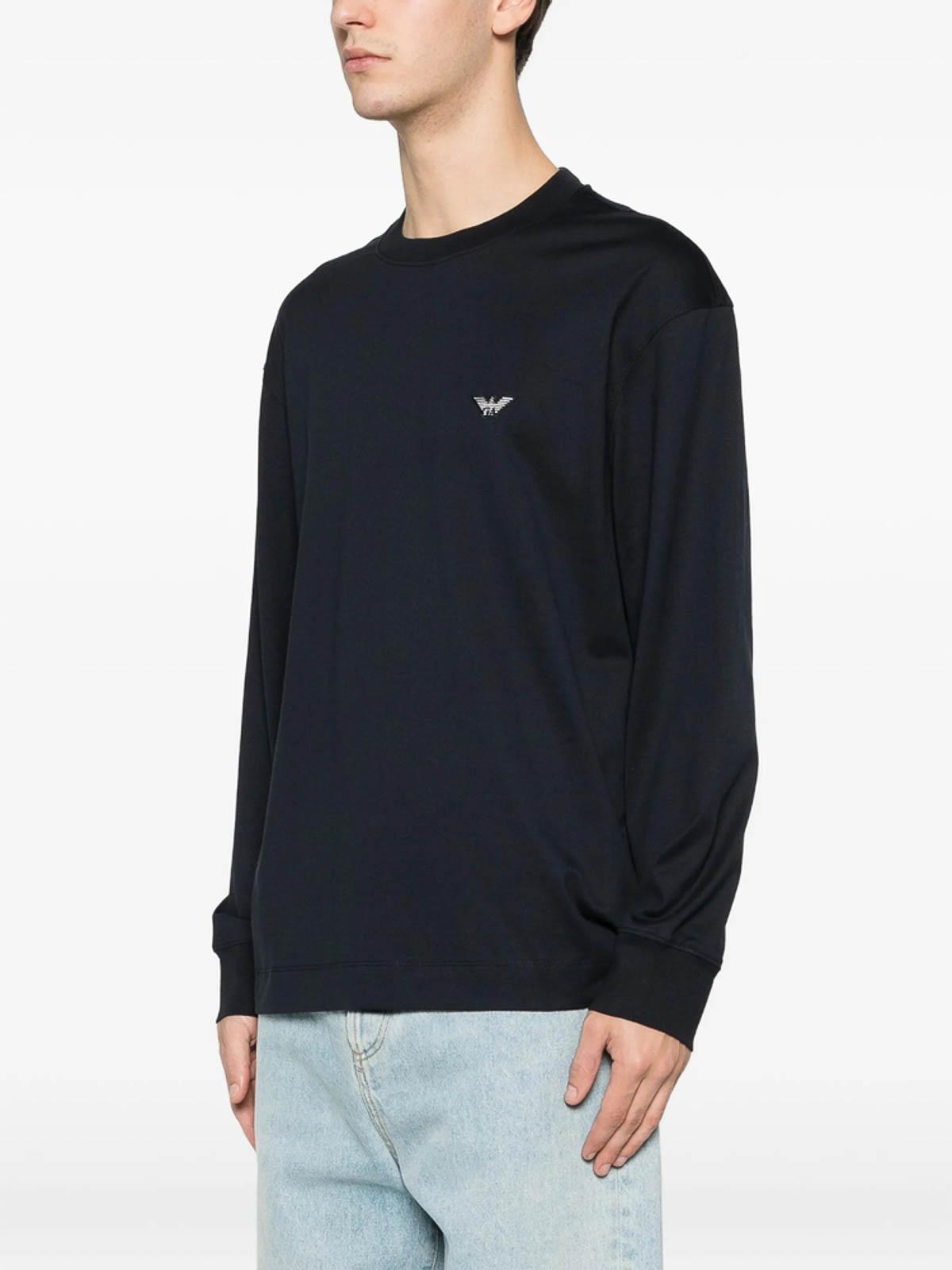 Emporio Armani Long-sleeve t-shirts for Men | Online Sale up to 79