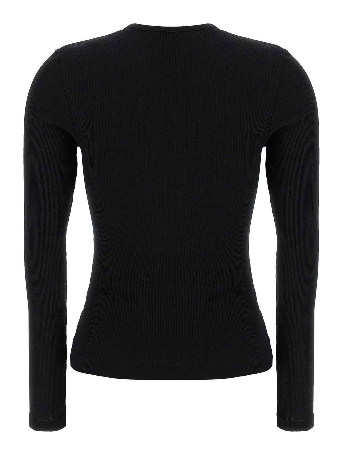 Tシャツ・カットソー FERRAGAMO Shaped neckline sweater Ferragamo Sweaters and pullovers for Women | Online Sale up