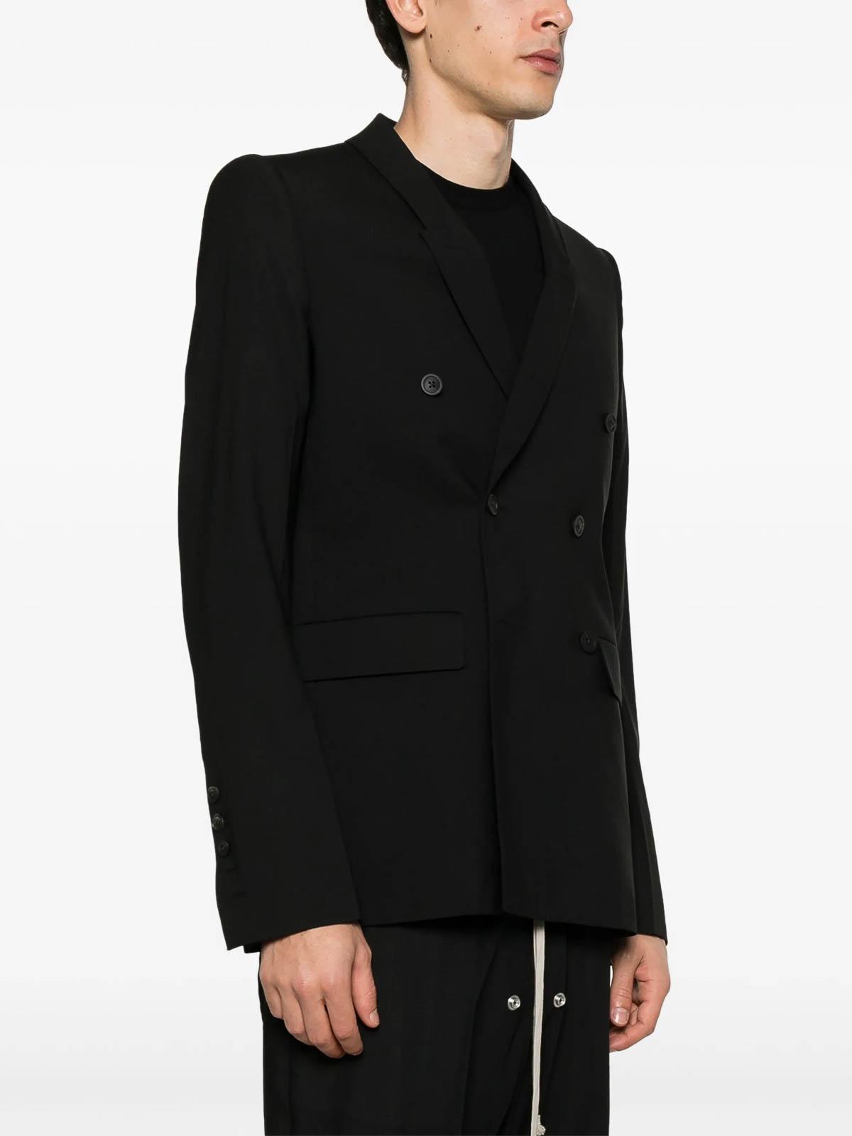 Rick Owens Jmf Blazer in Black for Men | Lyst