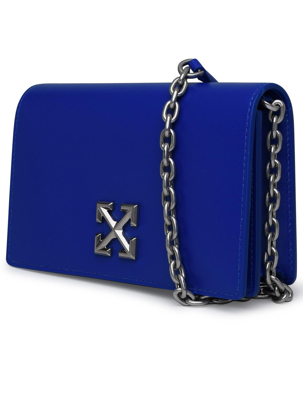 Off White c o Virgil Abloh Jitney 0.5 Leather Bag in Blue Lyst UK