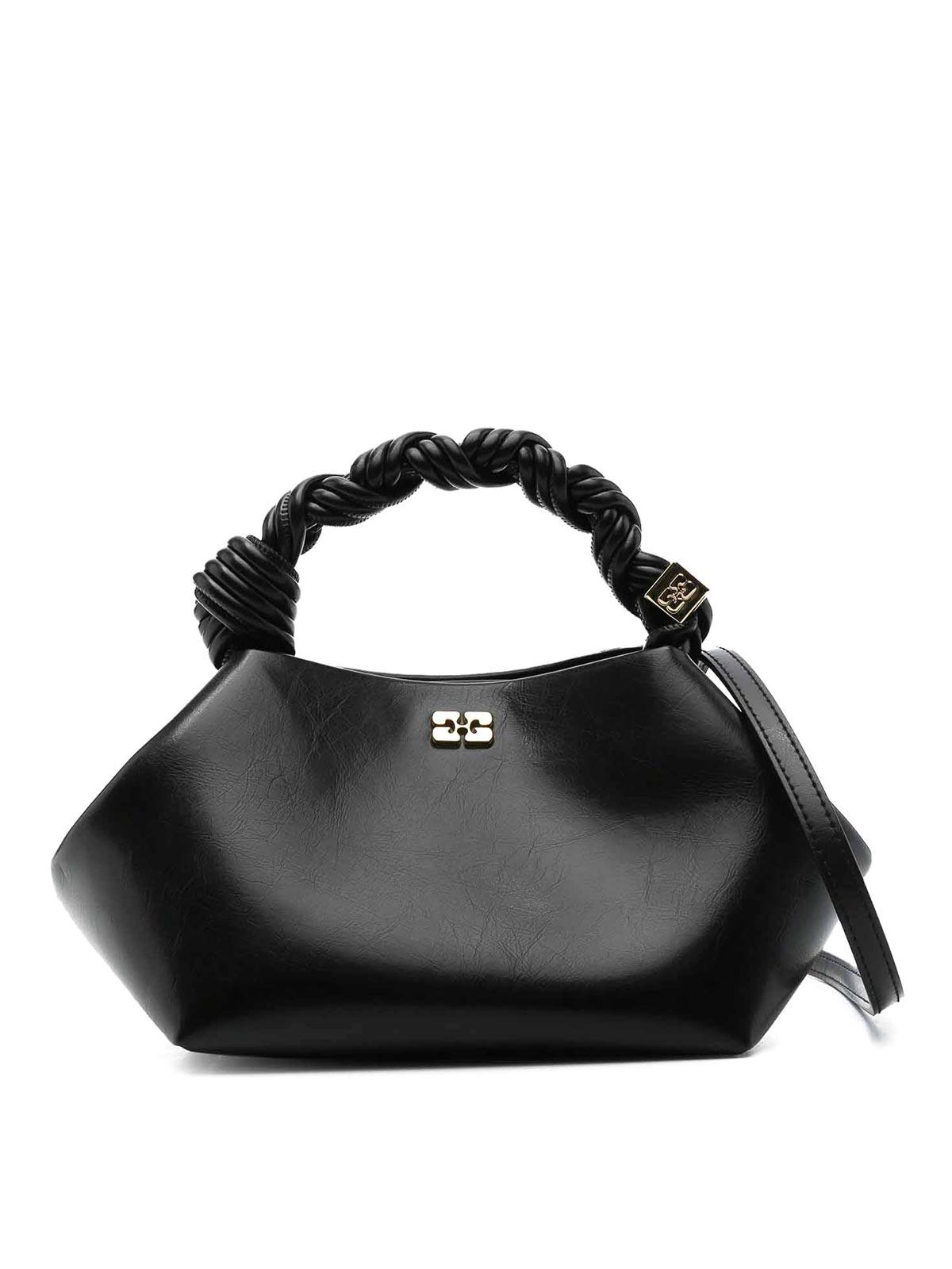 ハンドバッグ GANNI SMALL HANDBAG BAU Ganni Small Handbag Bau in Black | Lyst