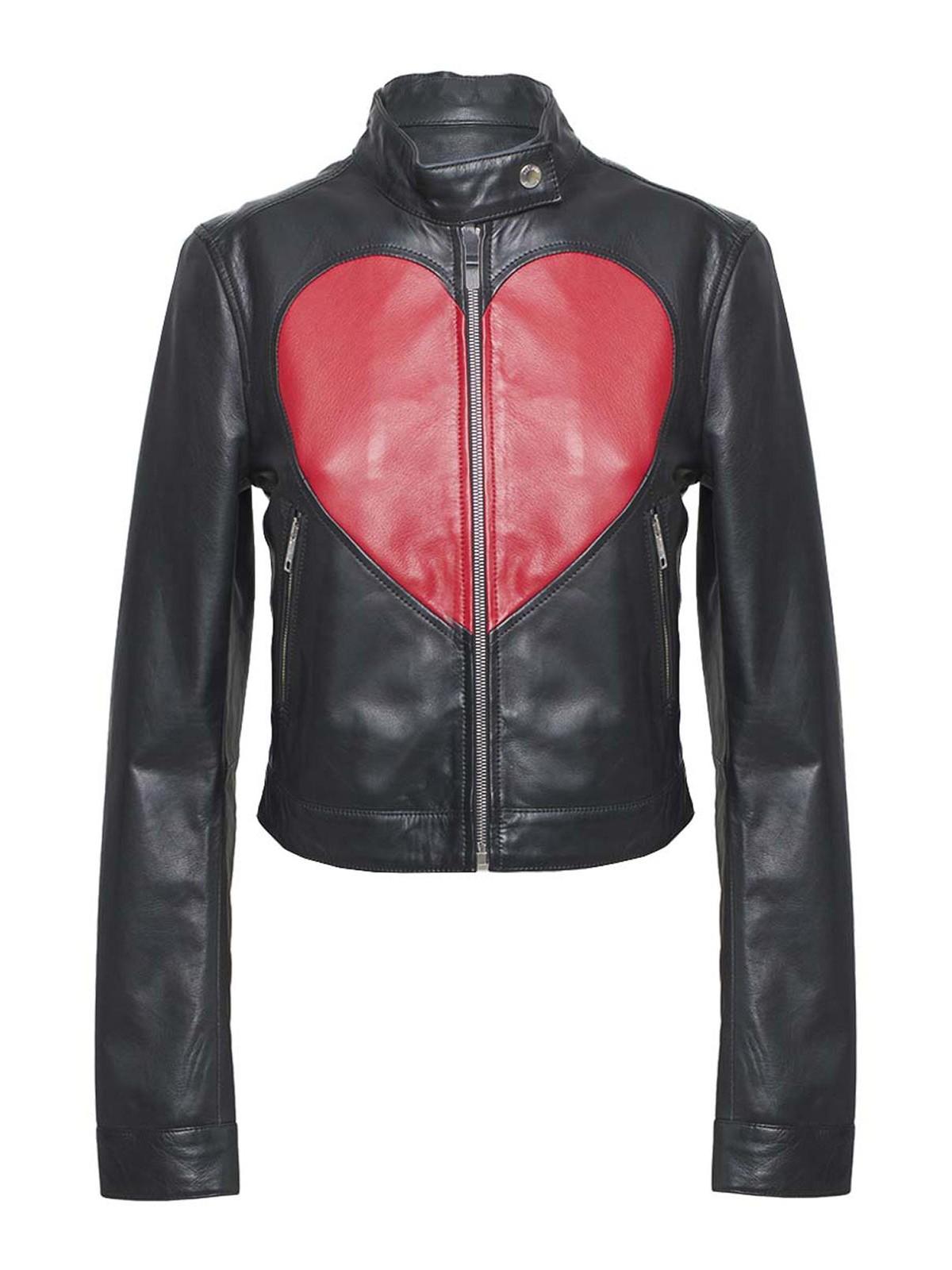 Moschino Leather jackets for Women | Online Sale up to 84