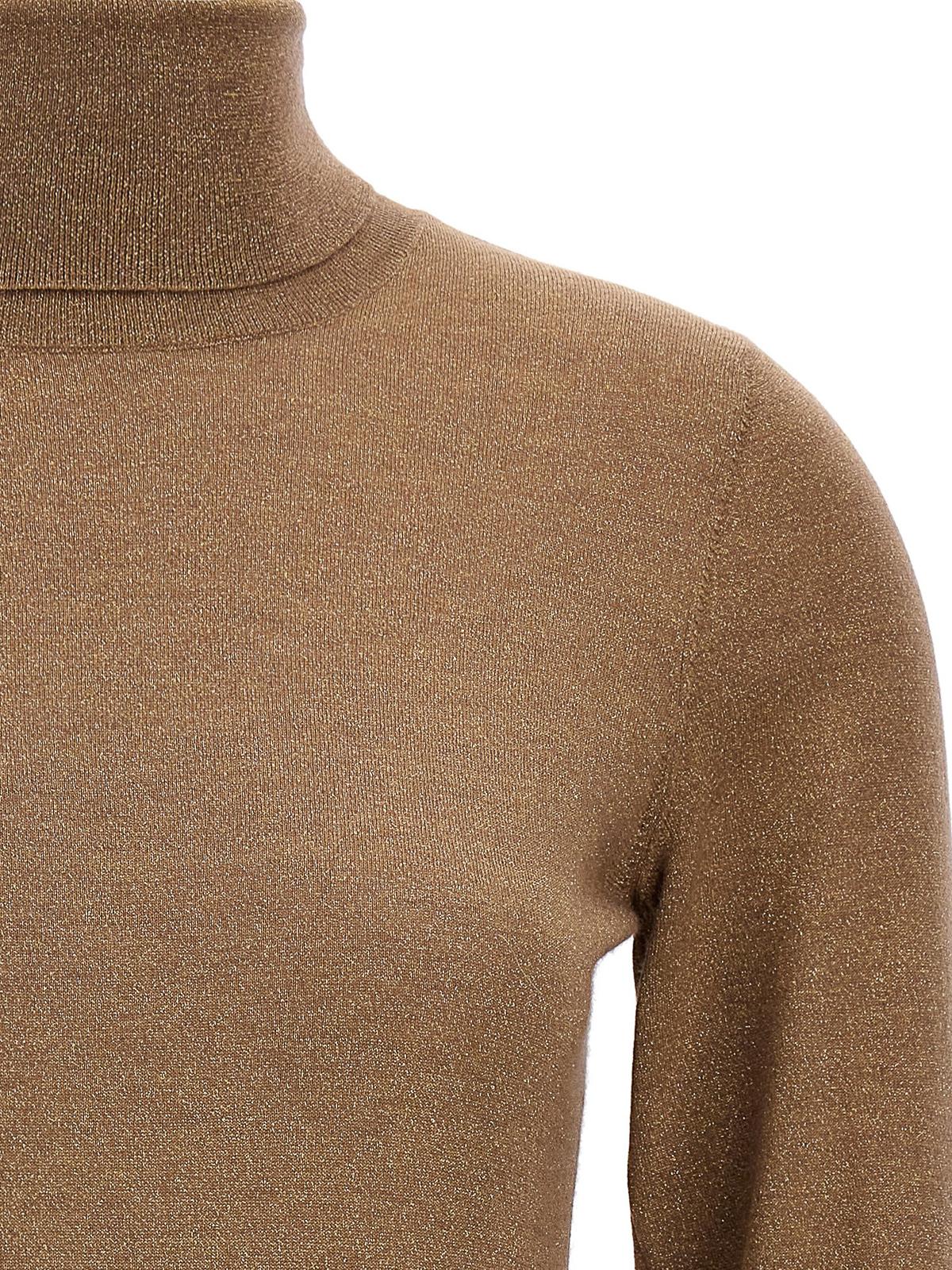 Glitter turtleneck outlet sweater