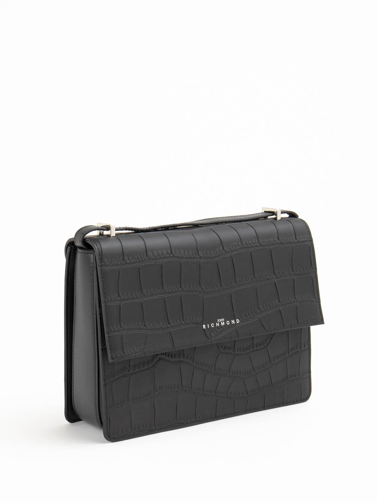 ショルダーバッグ・ポシェット JOHN RICHMOND Women Shoulder Bags RWA24062BOBLACKGOLD Black Thumbs_1032---john richmond---