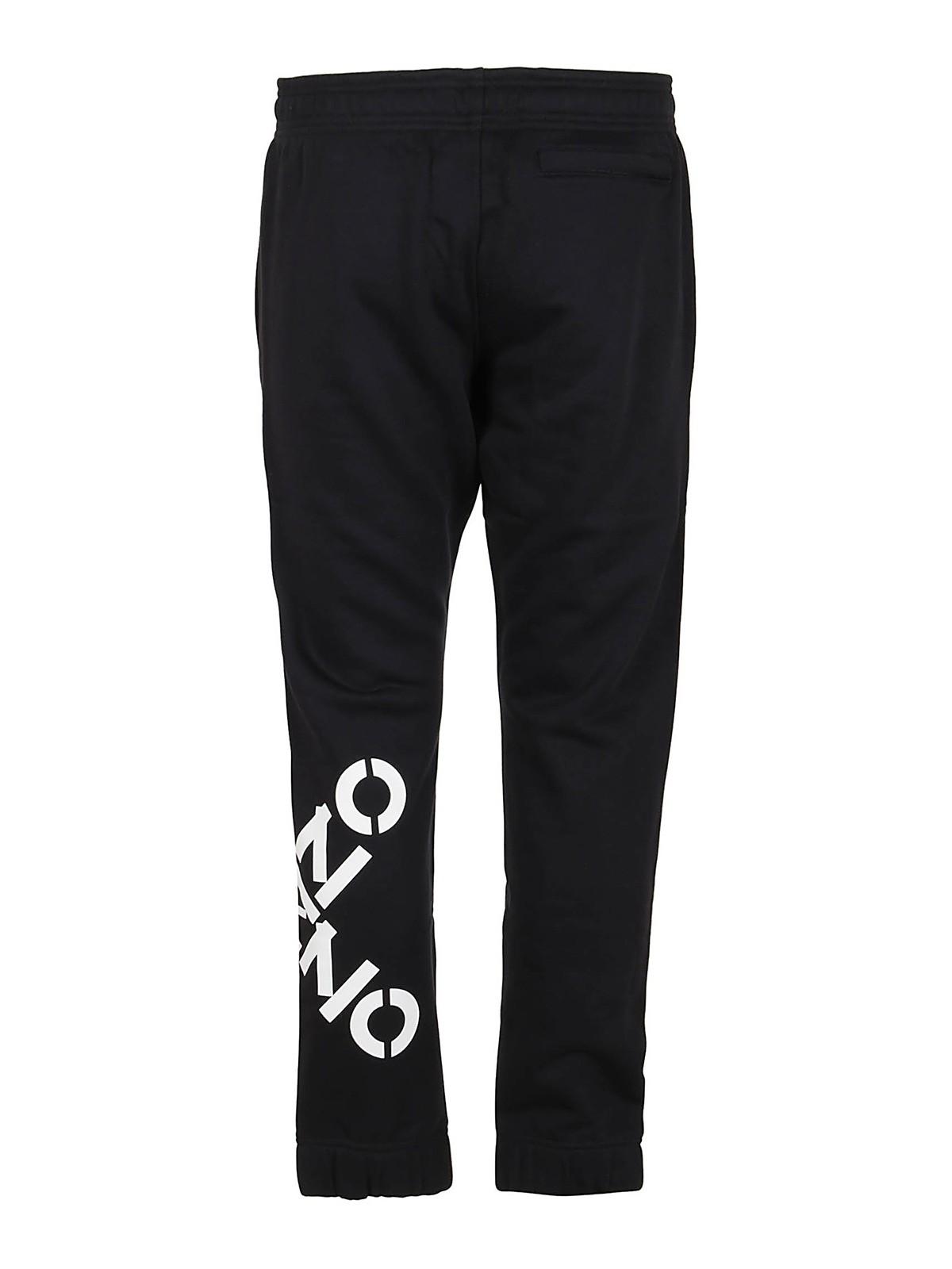 Black hotsell kenzo tracksuit