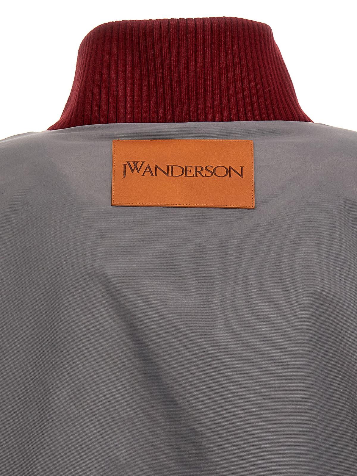 Jw anderson striped bomber cheap jacket