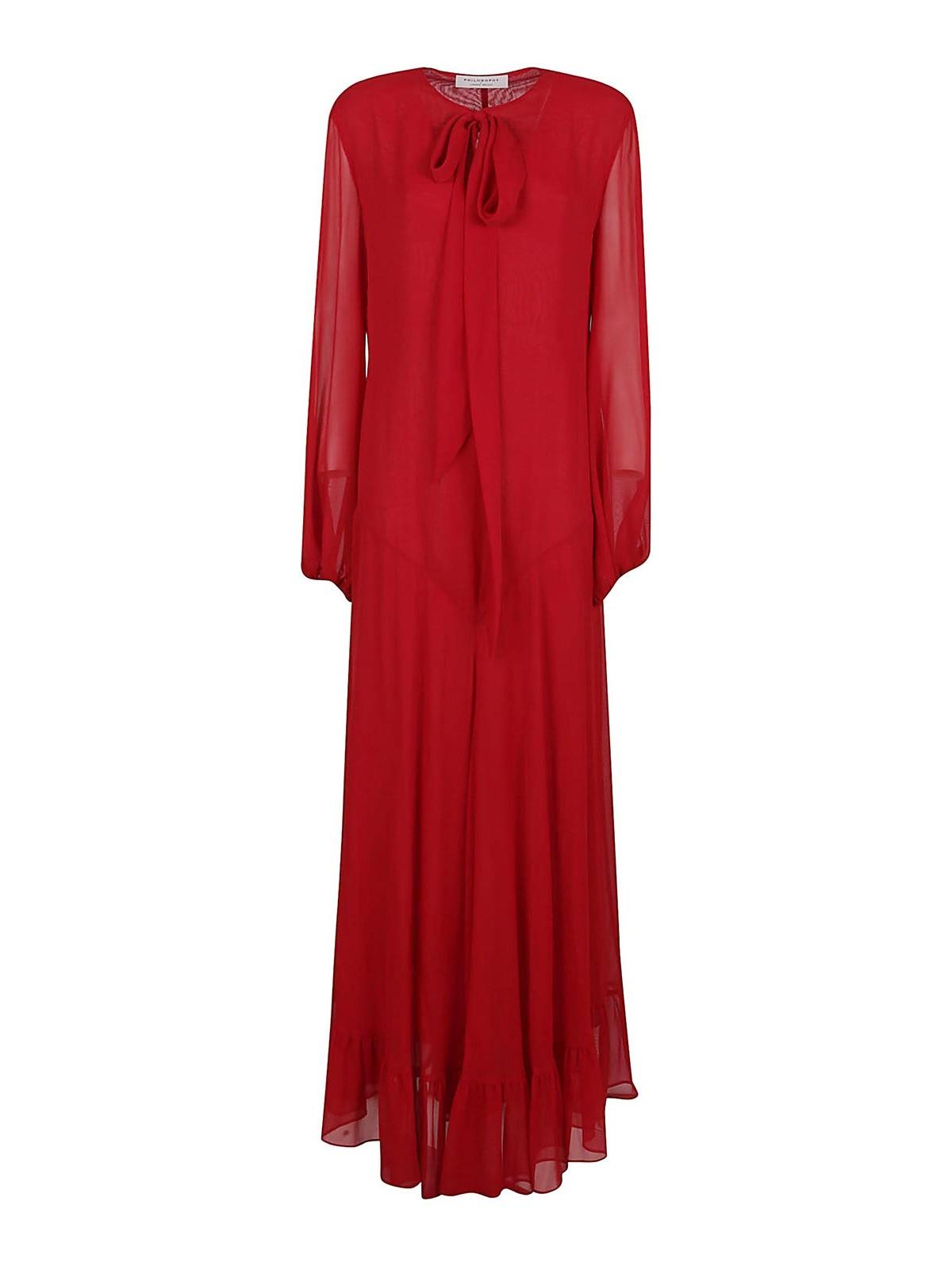 ワンピース PHILOSOPHY DI LORENZO SERAFINI Woman Dress Brown 04315740 PHILOSOPHY DI LORENZO SERAFINI: Dress woman - Brown