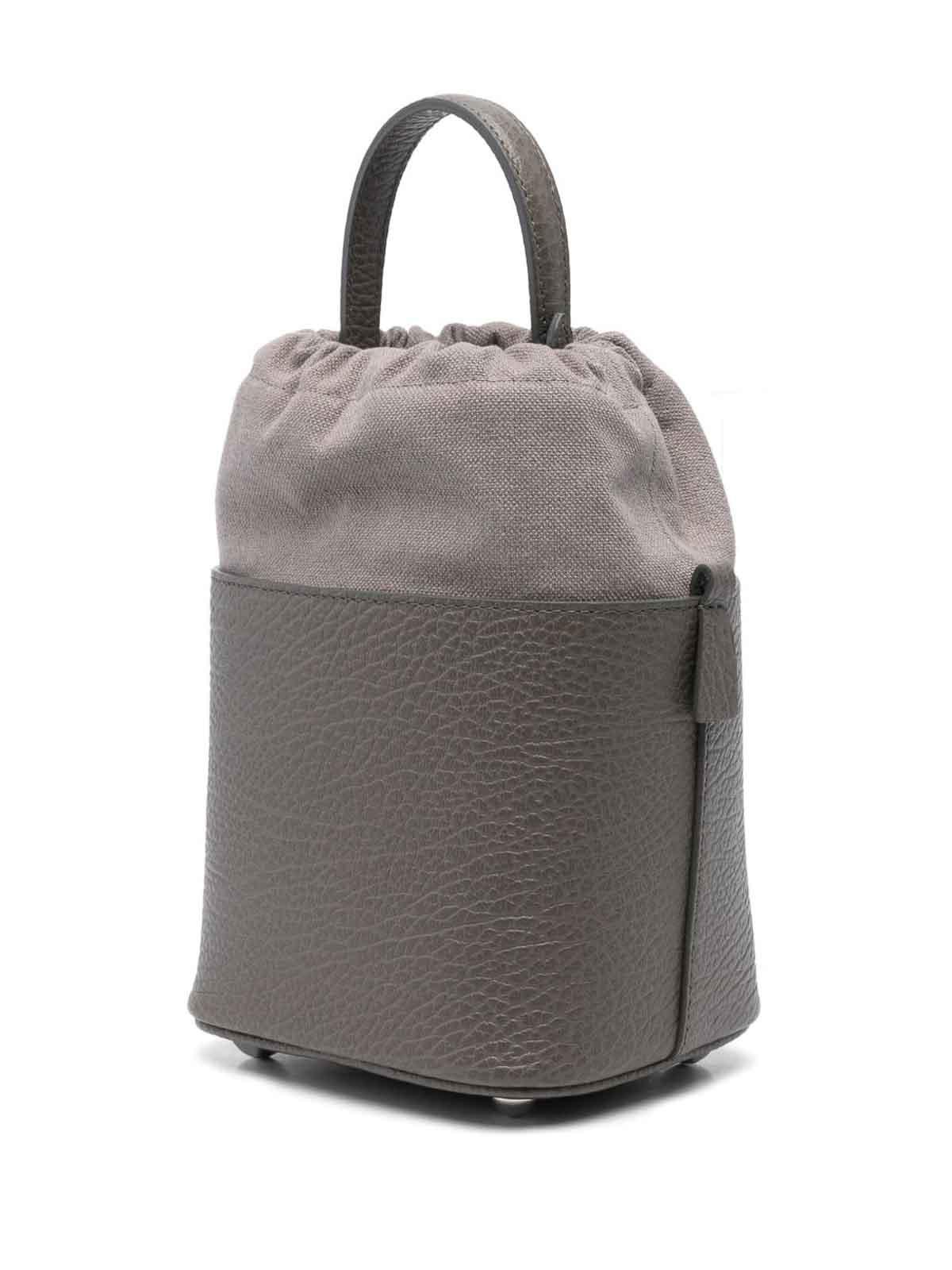 Maison Margiela 5Ac Bucket Small in Gray | Lyst