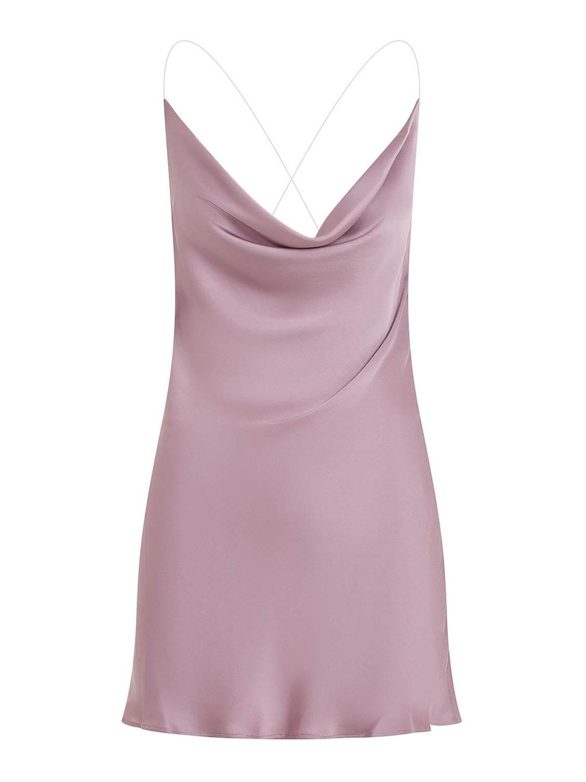 ワンピース Y PROJECT SS23 Abito raso (WDRESS105S24 FUSCHIA) Y/project Satin dress available on julian-fashion.com