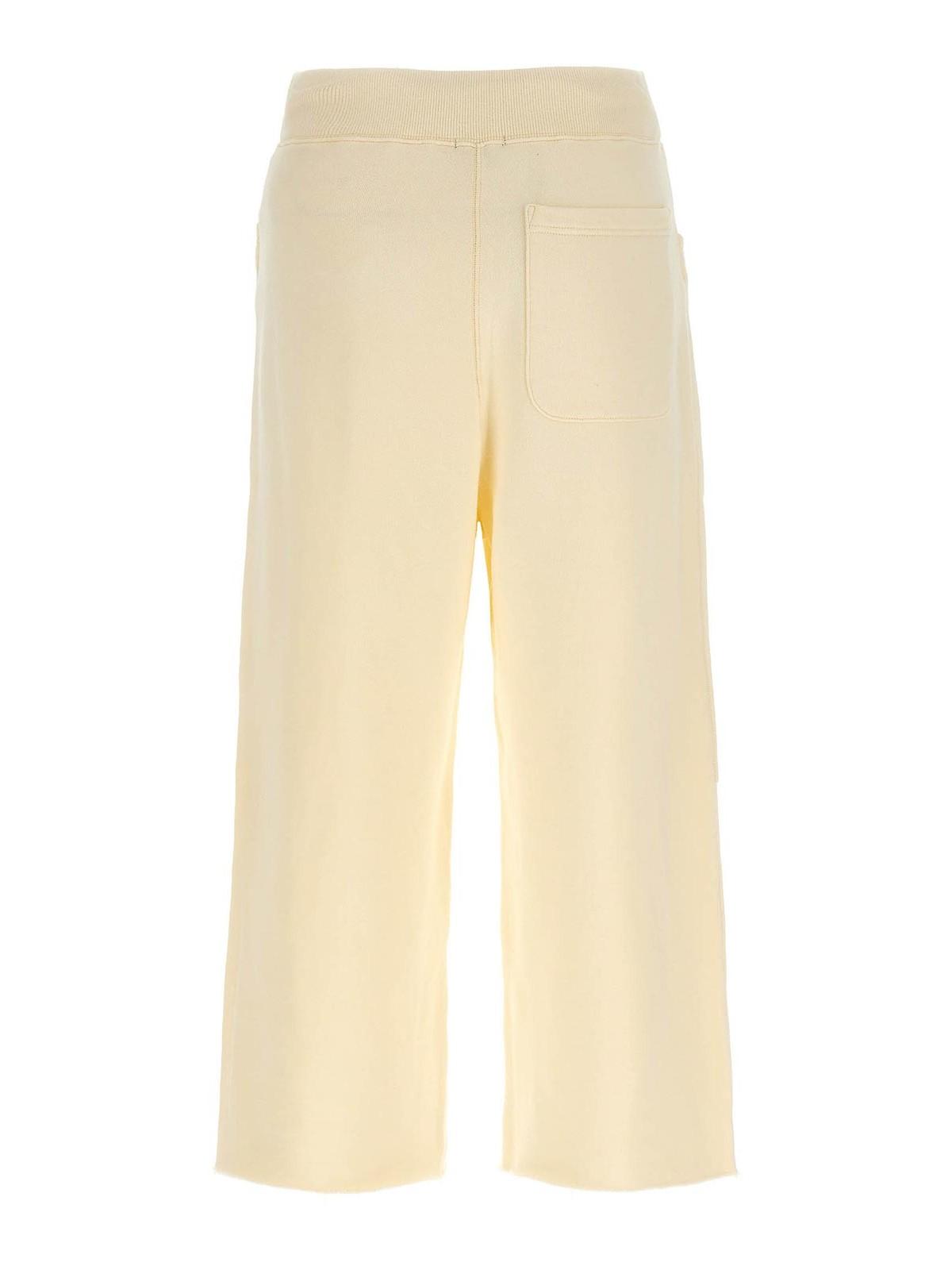 パンツ R13 Live cut joggers White R13 Track pants and sweatpants for Women | Online Sale up to