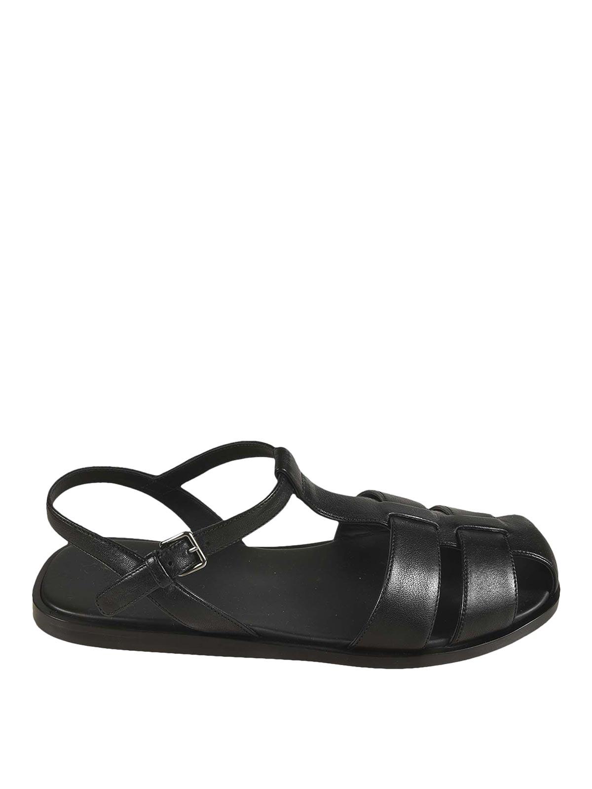 シューズ・サンダルその他 CHURCH'S Woman Flat sandals Black DX01139QL F0AAB CHURCH'S: Heeled sandals woman - Black | Church's flat