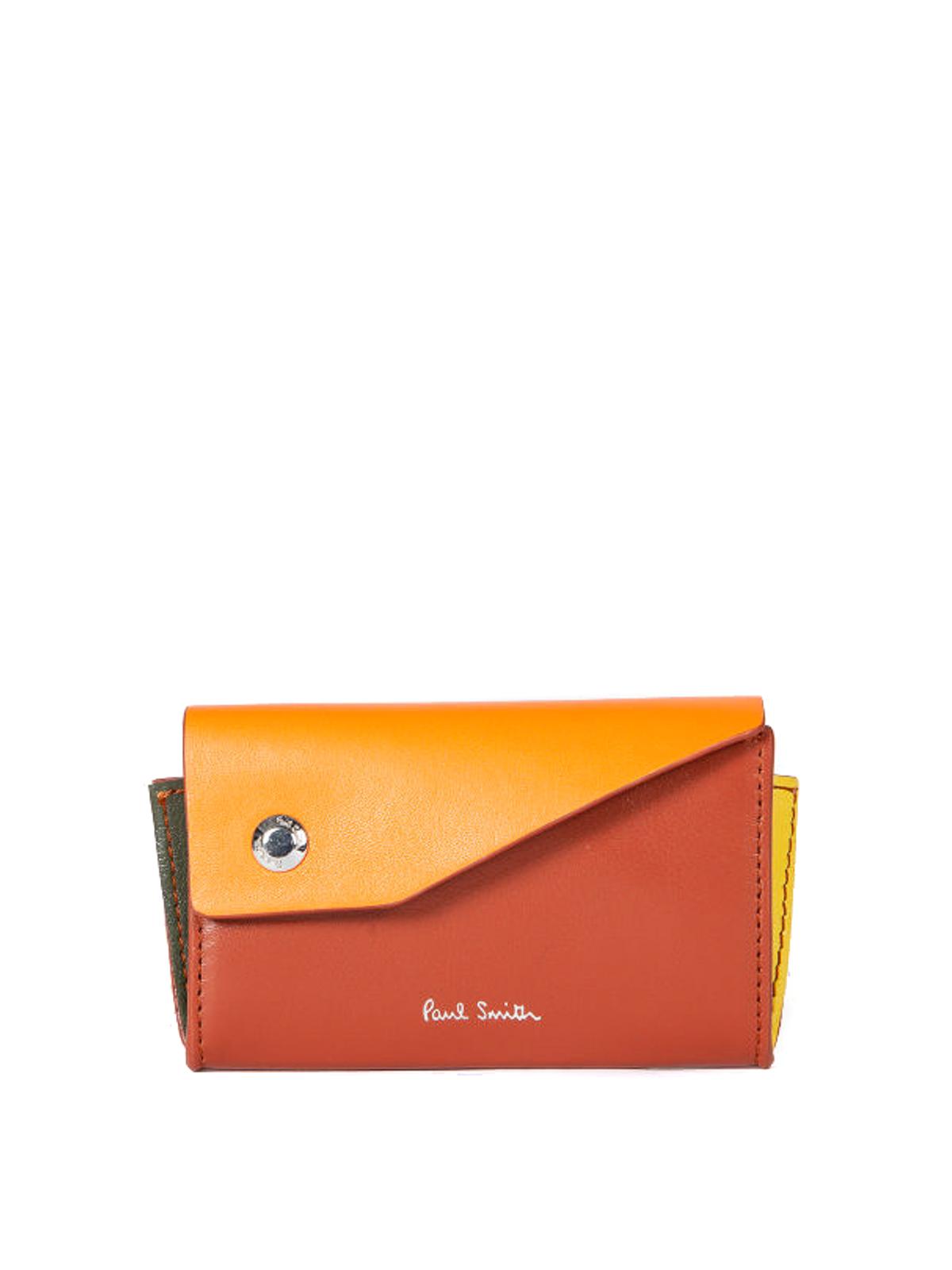 paul smith orange wallet