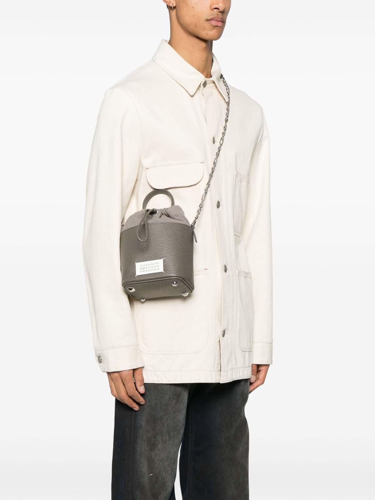 Maison Margiela 5Ac Bucket Small in Gray | Lyst