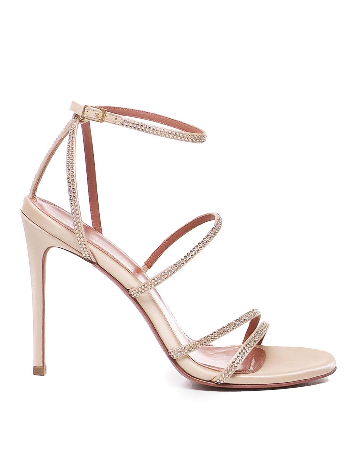 サンダル・ミュール GIULIANO GALIANO Women Sandals LINA70NAPPAGLAMOURKISS Red Giuliano Galiano Sandal heels for Women | Online Sale up to