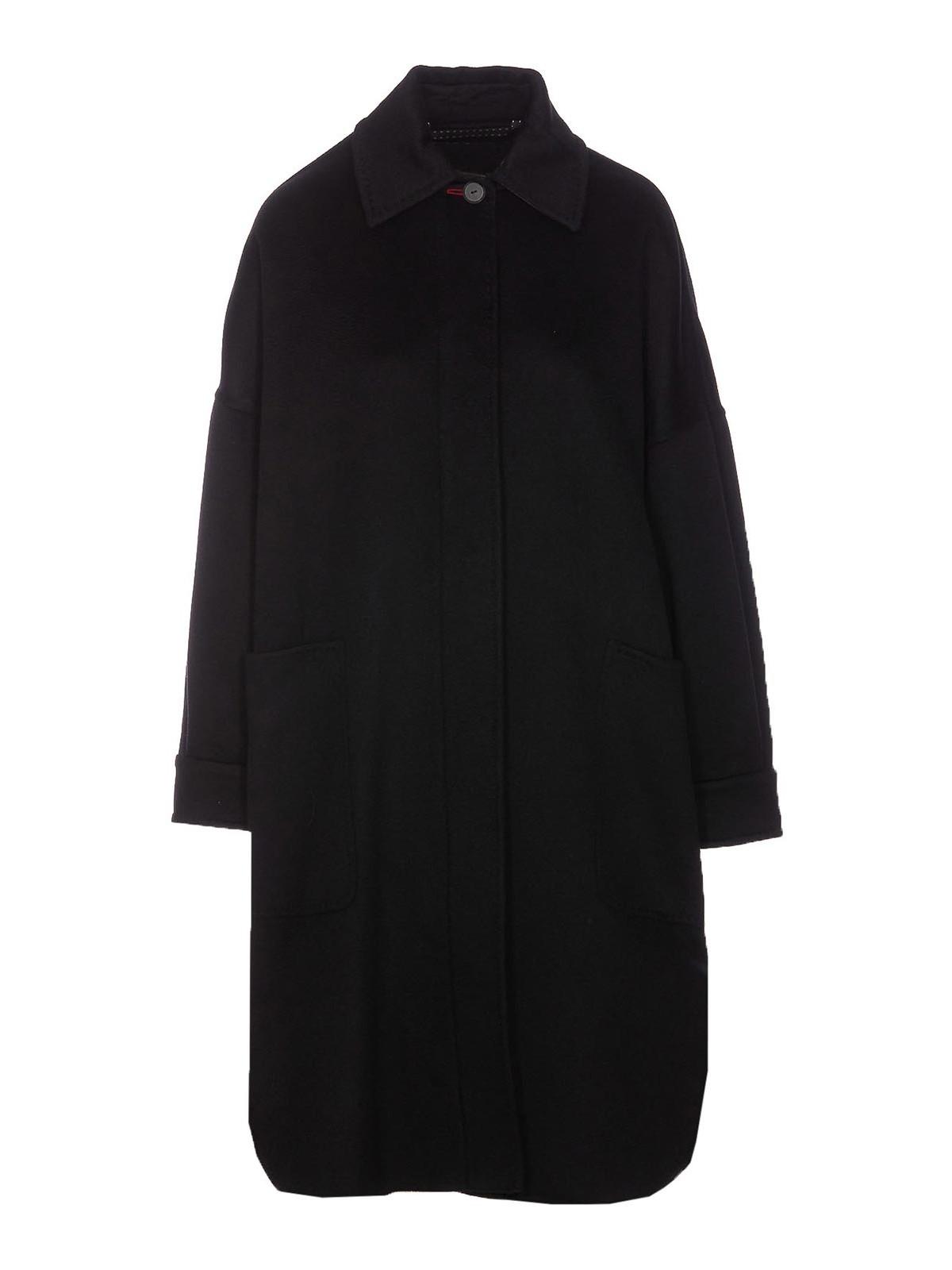コート Max Mara FW24 'Baruffa' coat (BARUFFA 026) Max Mara Baruffa Coat in Black | Lyst