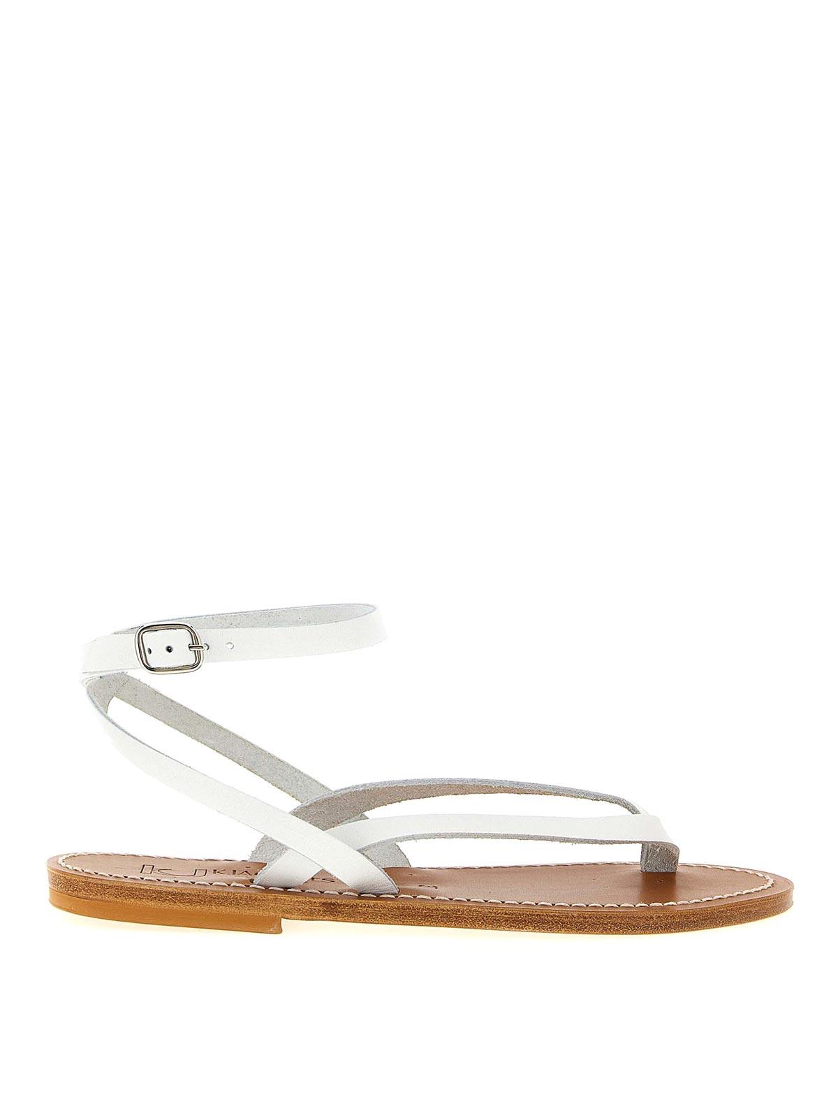 サンダル・ミュール K Jacques SS25 Sandals (EJ30887 DOLONPUL) K Jacques Dolon Leather Flat Sandals | eBay