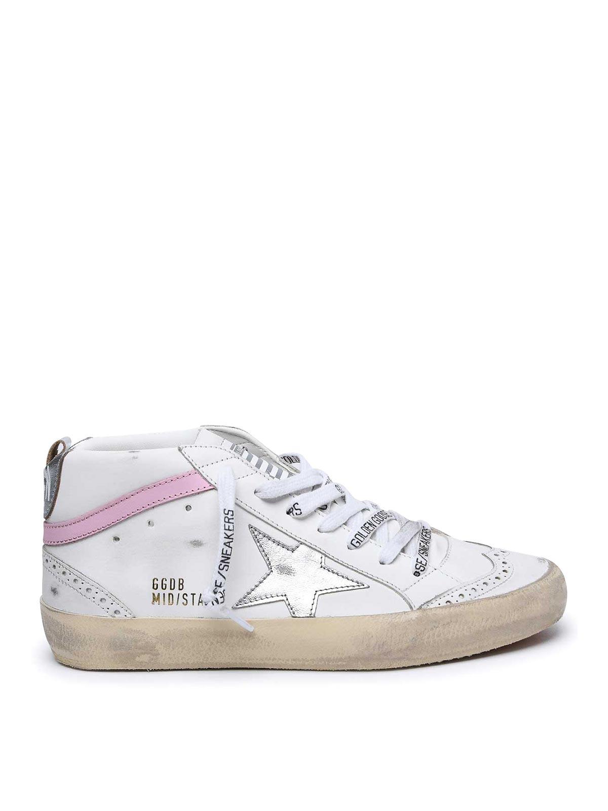 Golden Goose Sneaker Mid Star Stargento in White Lyst UK