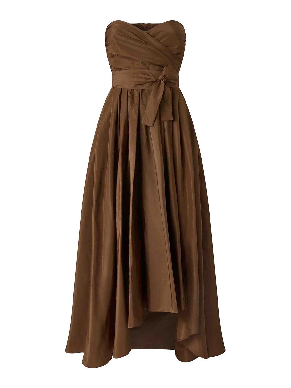 Pinko Strapless Dresses for Women | Lyst