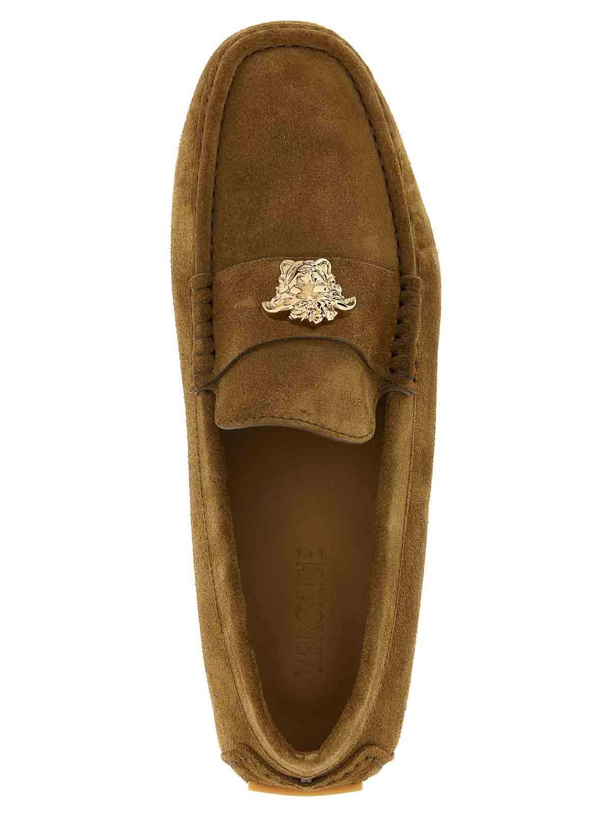 Versace Loafers in Brown for Men | Lyst