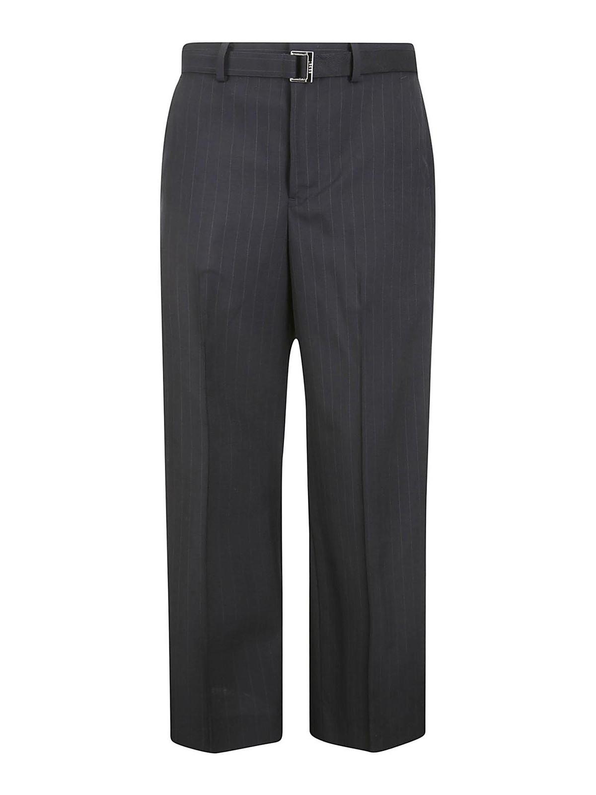 sacai Black Suiting Shorts