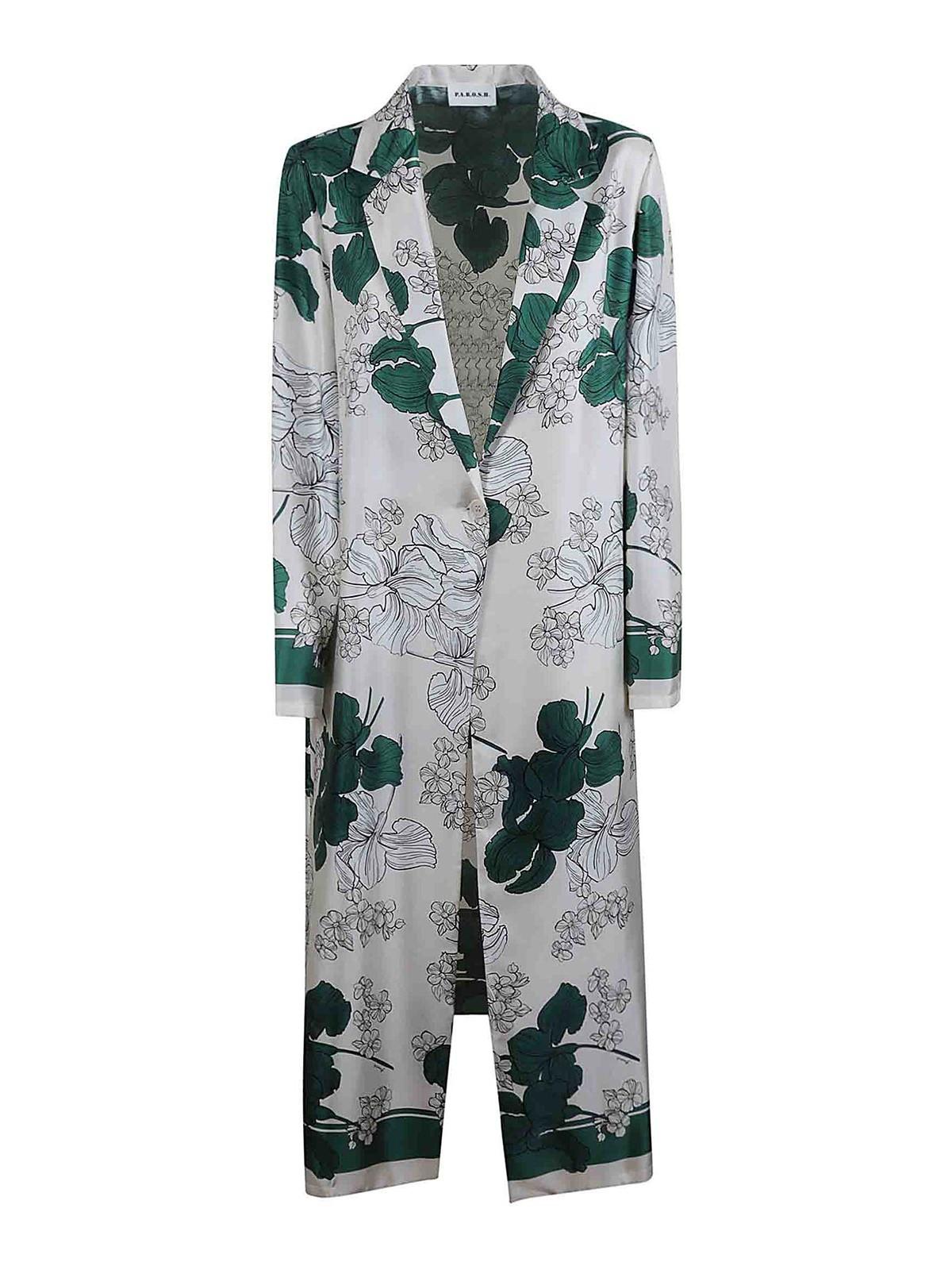コート PAROSH Women Trench Coats RAISA25 D430378038 Green PAROSH - RAISA25D430378_061_S25