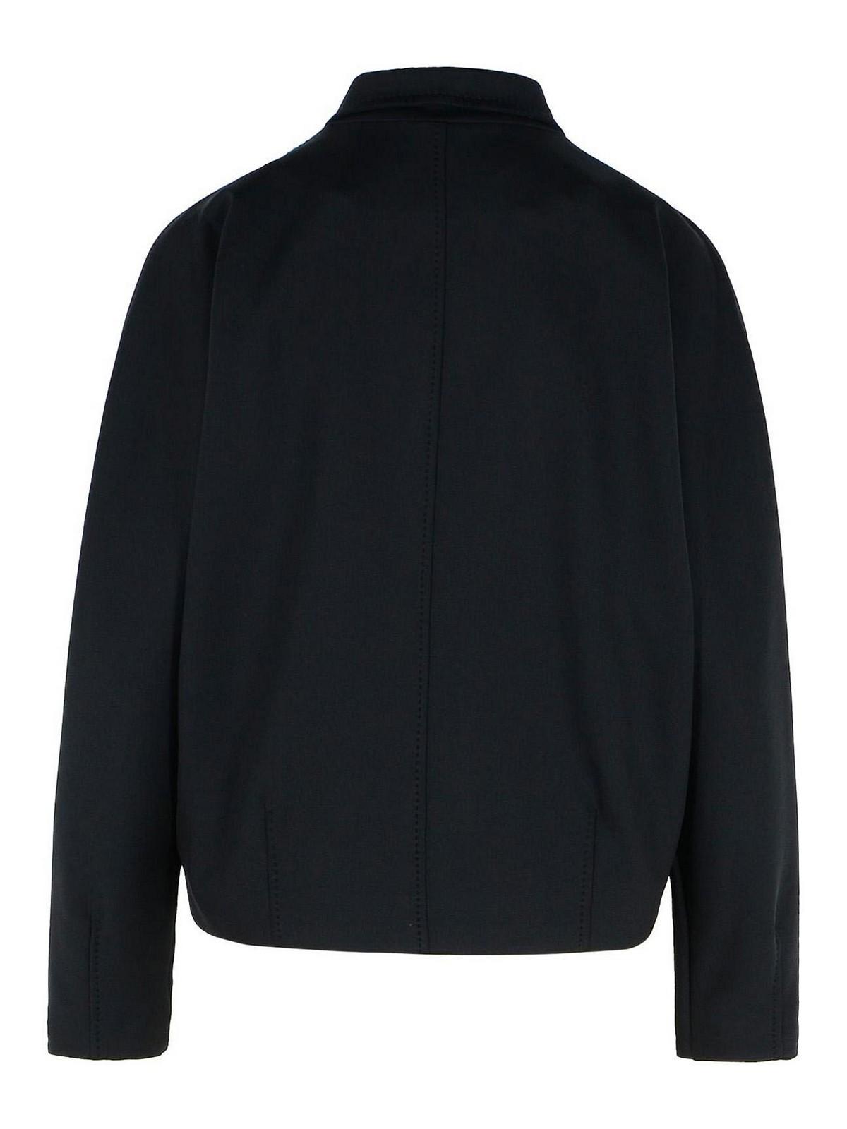 スーツ Max Mara PLAVA - Polyamide blend sweatshirt max-mara-Black-Plava-Polyamide