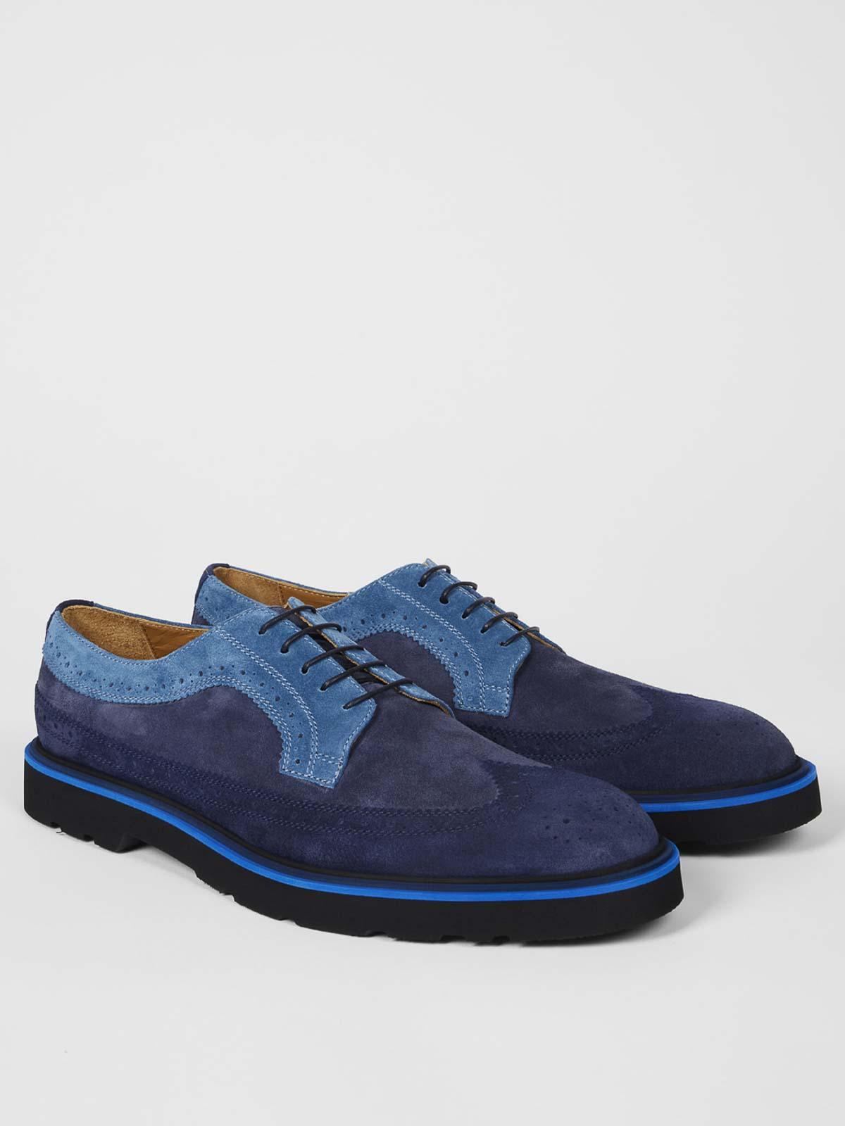 Blue Derby shoes for Men | Lyst