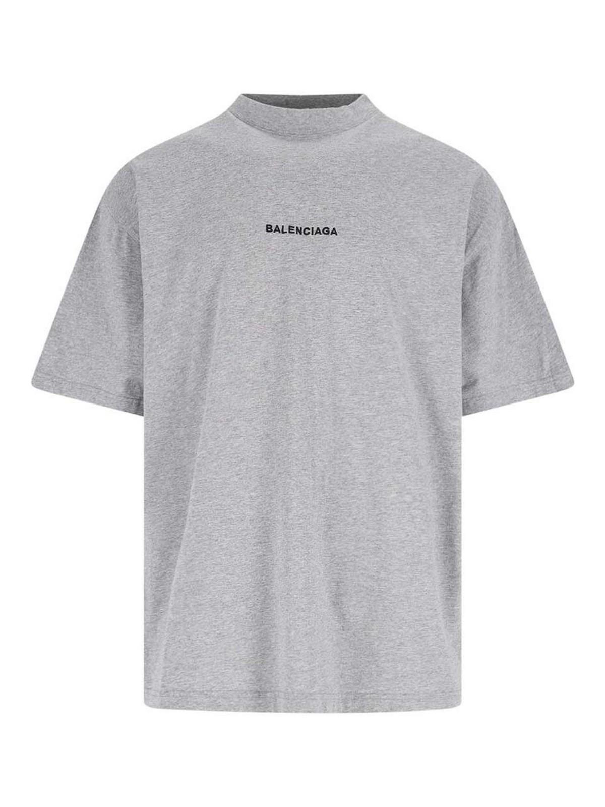 Gray Balenciaga T-shirts for Men | Lyst