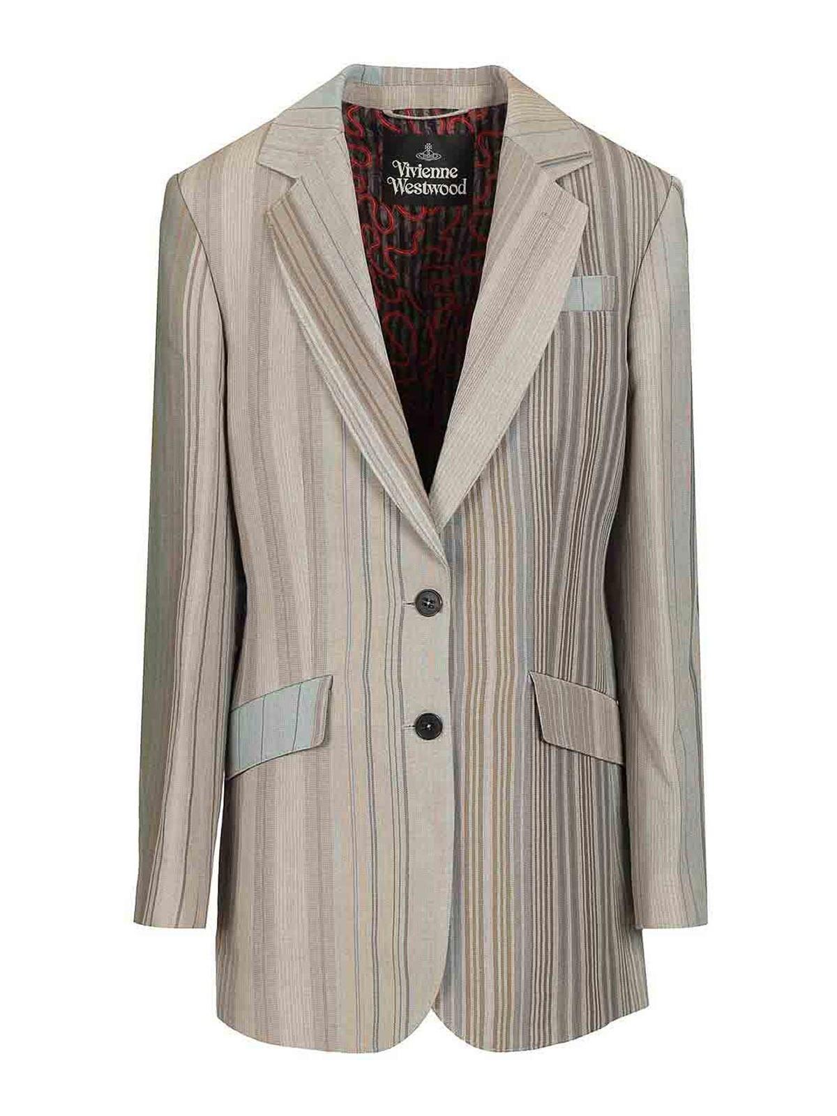 ジャケット・アウター 00s Vivienne Westwood drape coat jacket VIVIENNE WESTWOOD Winston double-breasted wool-twill coat | NET-A