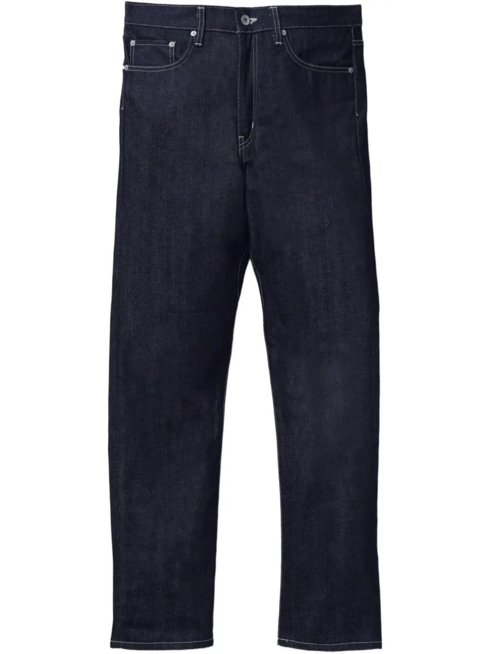 NEIGHBORHOOD Savage Straight-Leg Distressed Selvedge Jeans