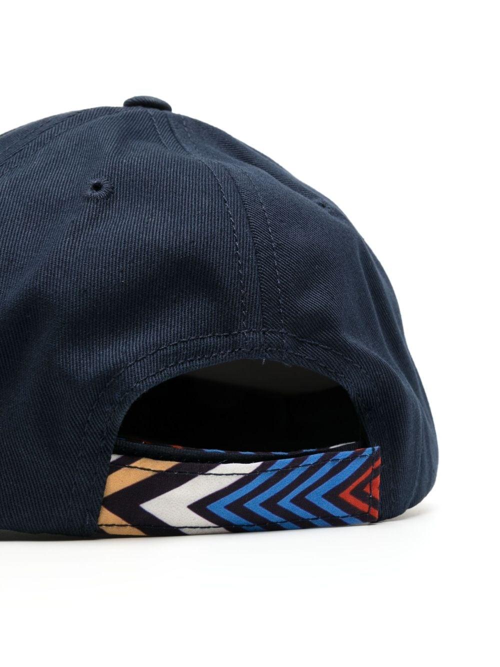 Missoni Logo-embroidery Baseball Cap in Blue for Men | Lyst UK