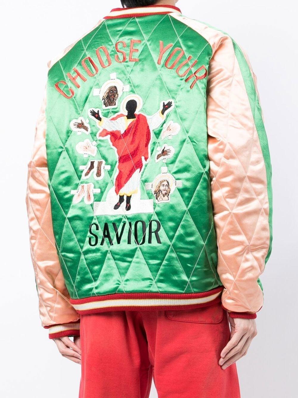 SAINT Mxxxxxx Quilted Bomber Jacket in Red for Men | Lyst