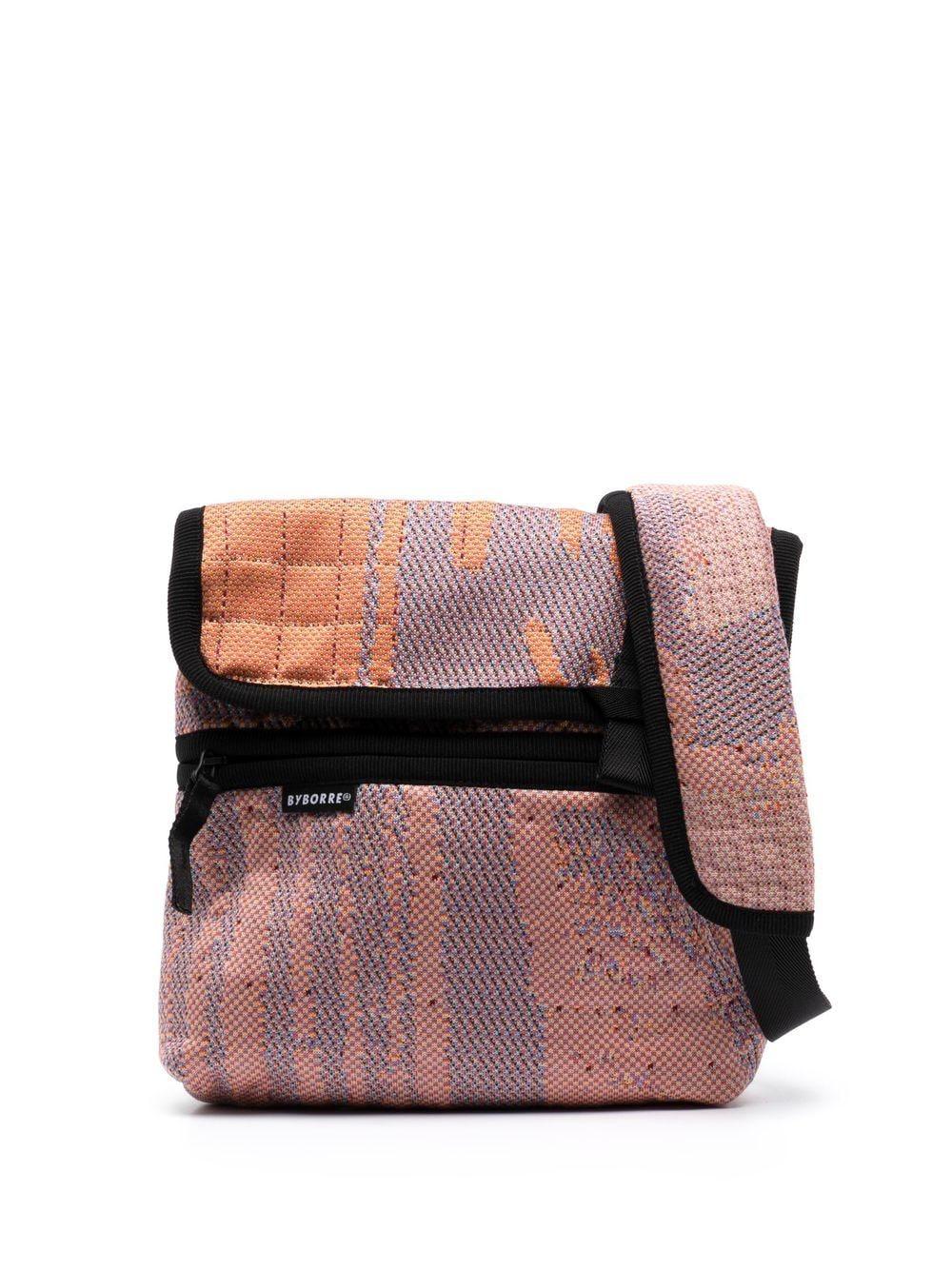 BYBORRE Padded Knit Shoulder Bag in Pink for Men | Lyst