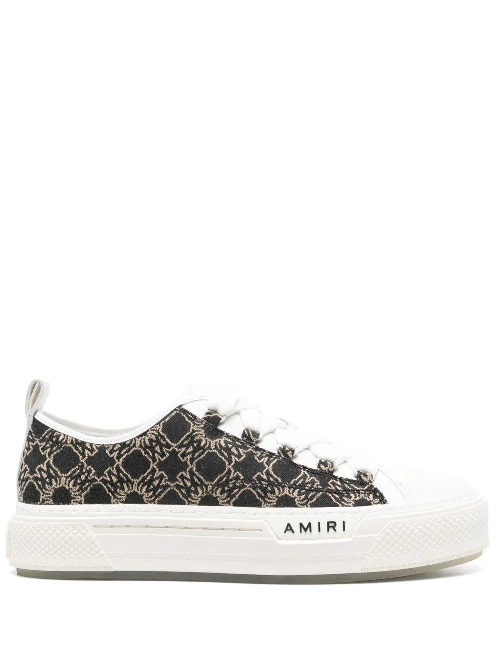 【AMIRI】MA Quad Denim Court ローカットスニーカー 9ac9e584-48f1-3c27-b69f-