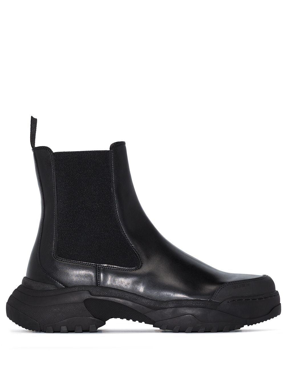 GmbH Faux-leather Chelsea Boots in Black for Men | Lyst