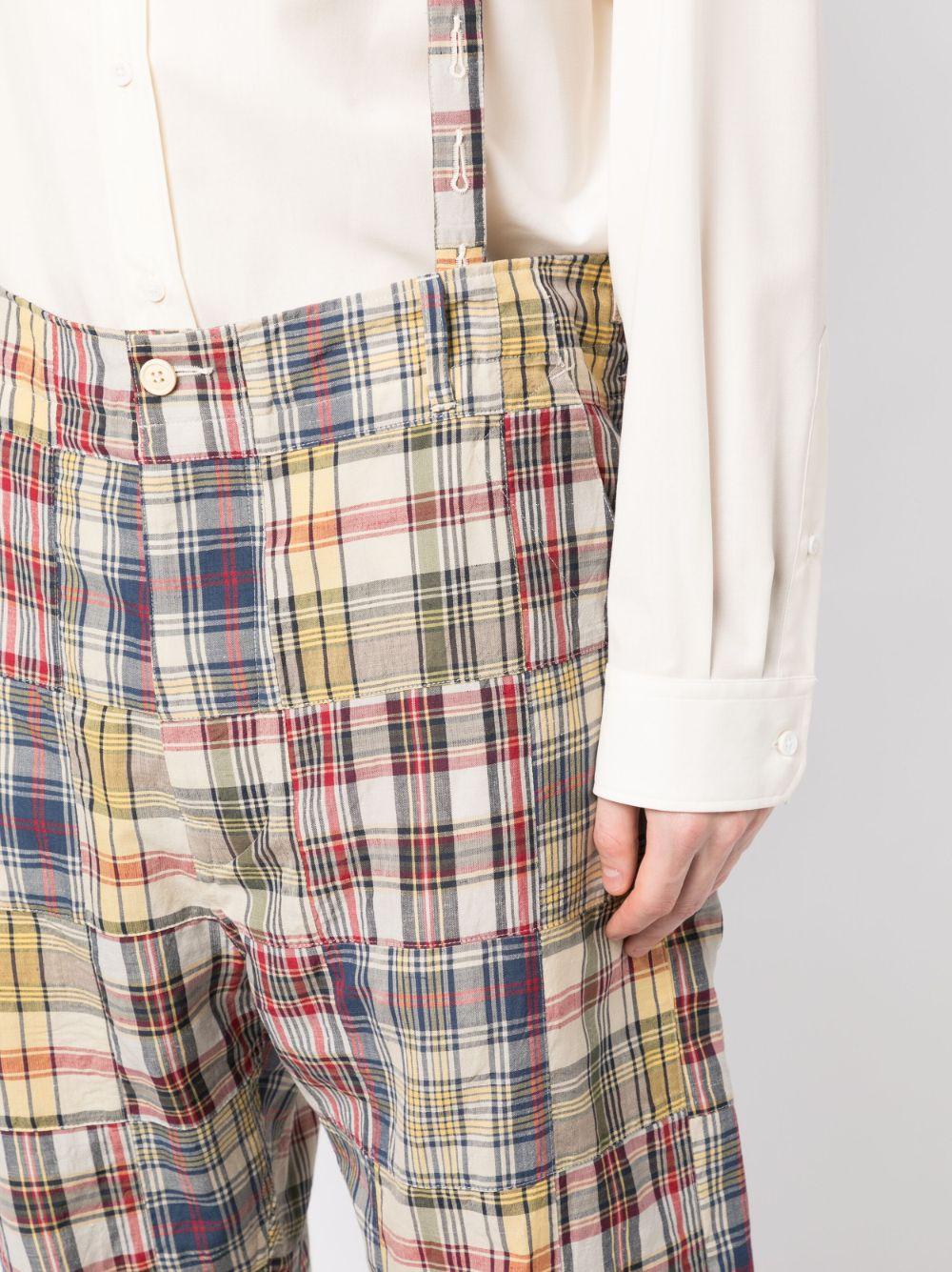 Visvim Alper Braces Chino Trousers in White for Men | Lyst