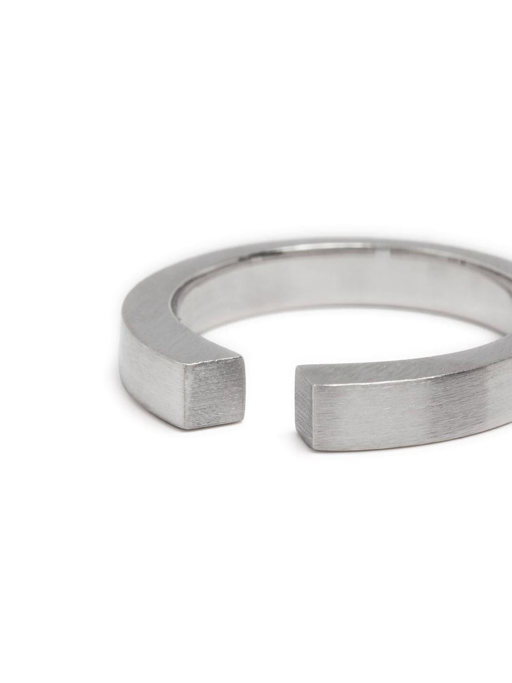 Tom Wood Sterling Silver Split Ring in Metallic for Men | Lyst