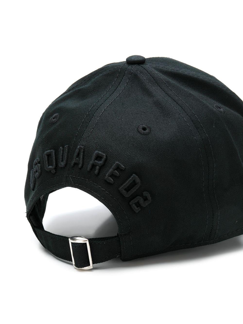 DSquared² Embroidered Icon Baseball Cap Black in Gray for Men | Lyst