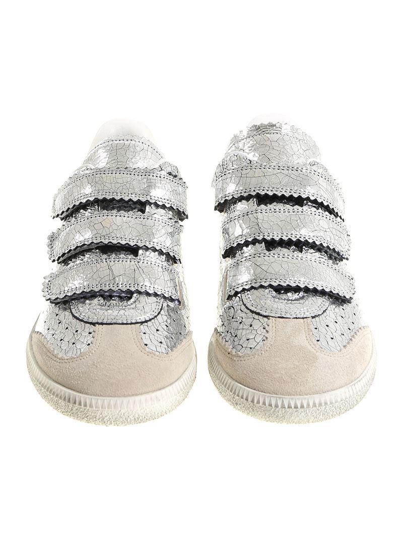 isabel marant sneakers silver