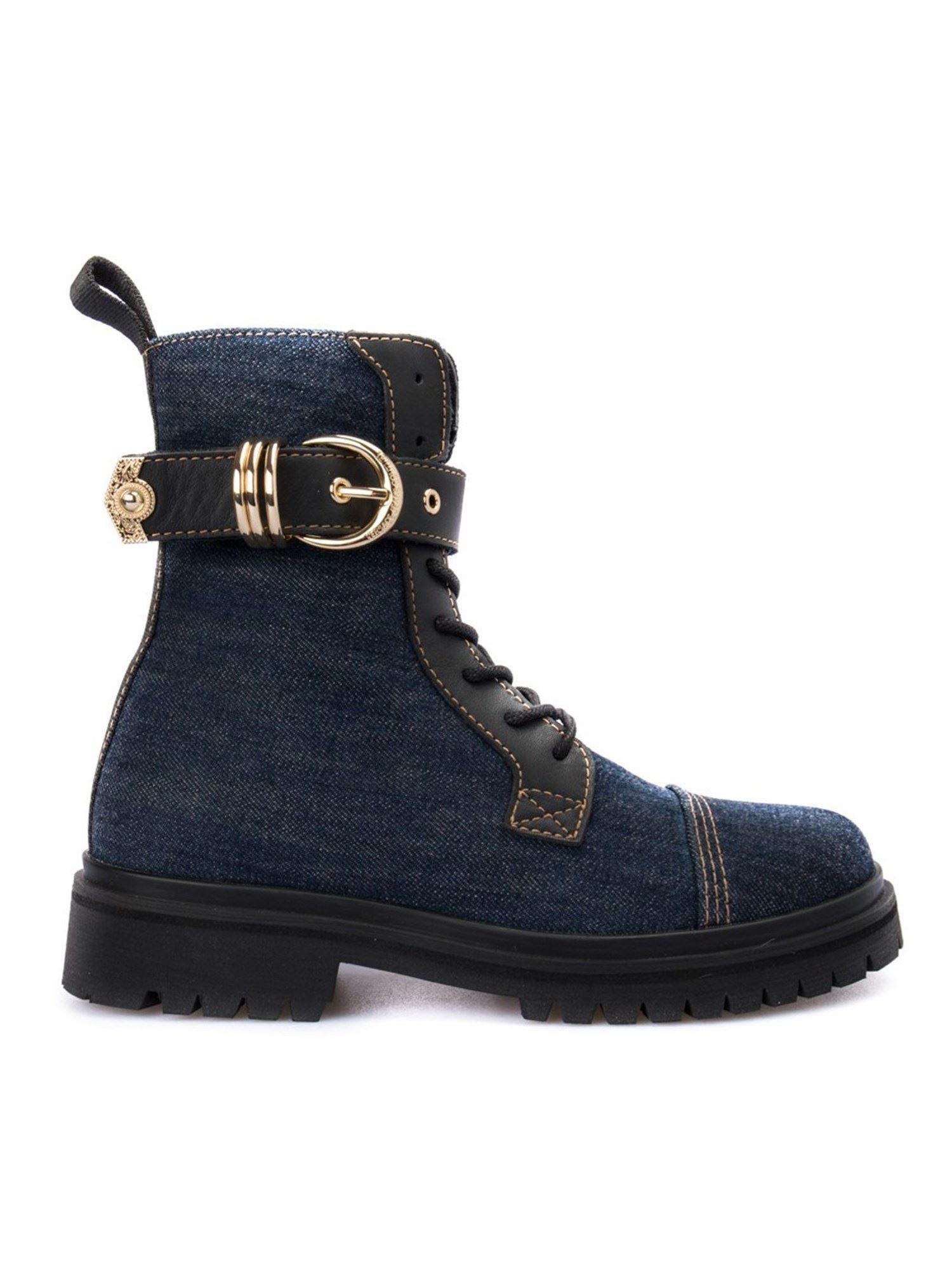 versace jean boots
