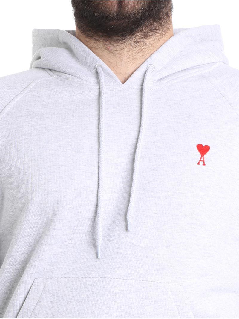 ami heart hoodie